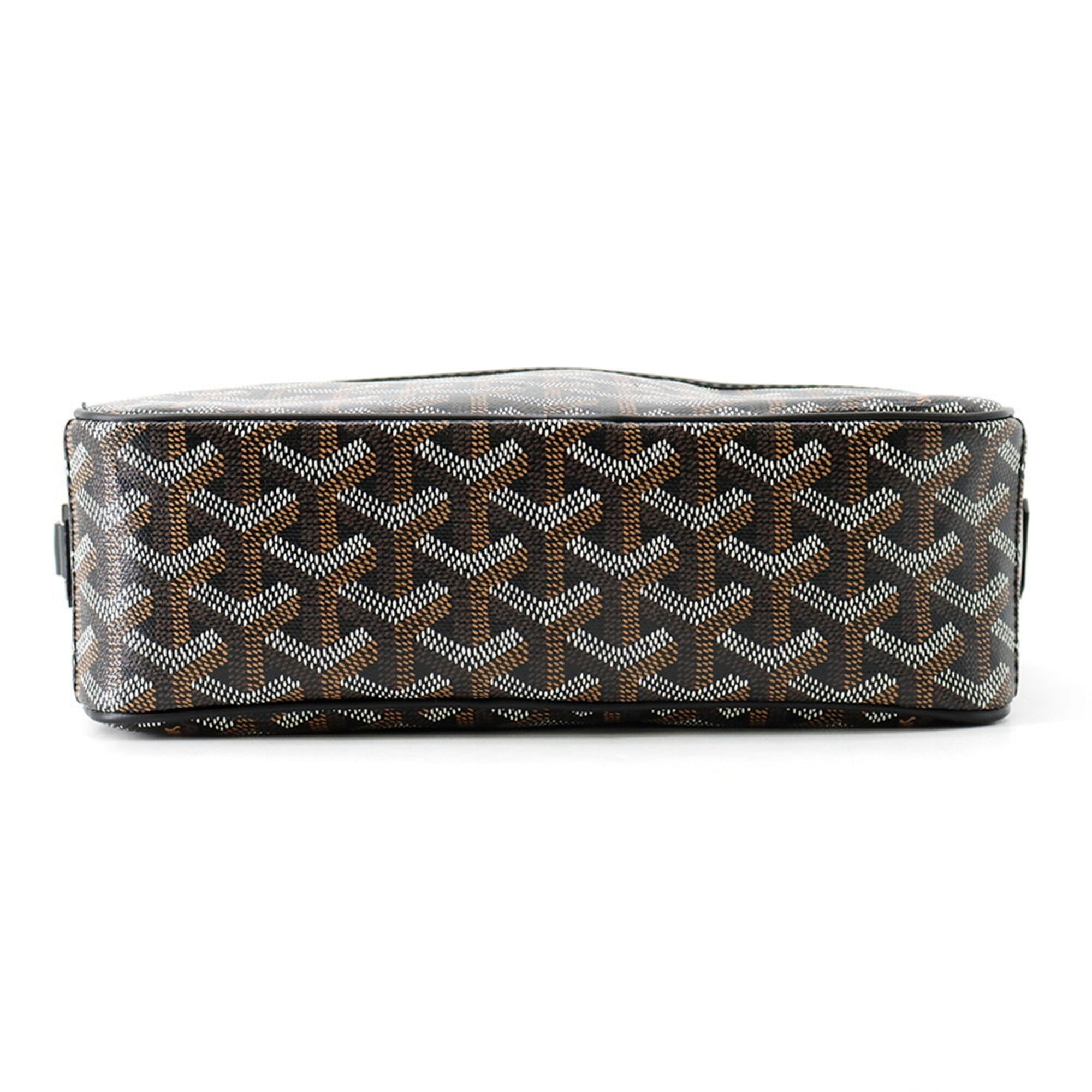 Goyard Black Leather Pvc Shoulder Bag (Pre-Owned)