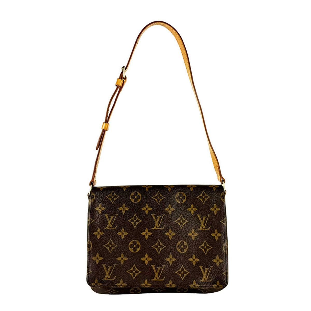 Louis Vuitton Brown Monogram Shoulder Bag (Pre-Owned)