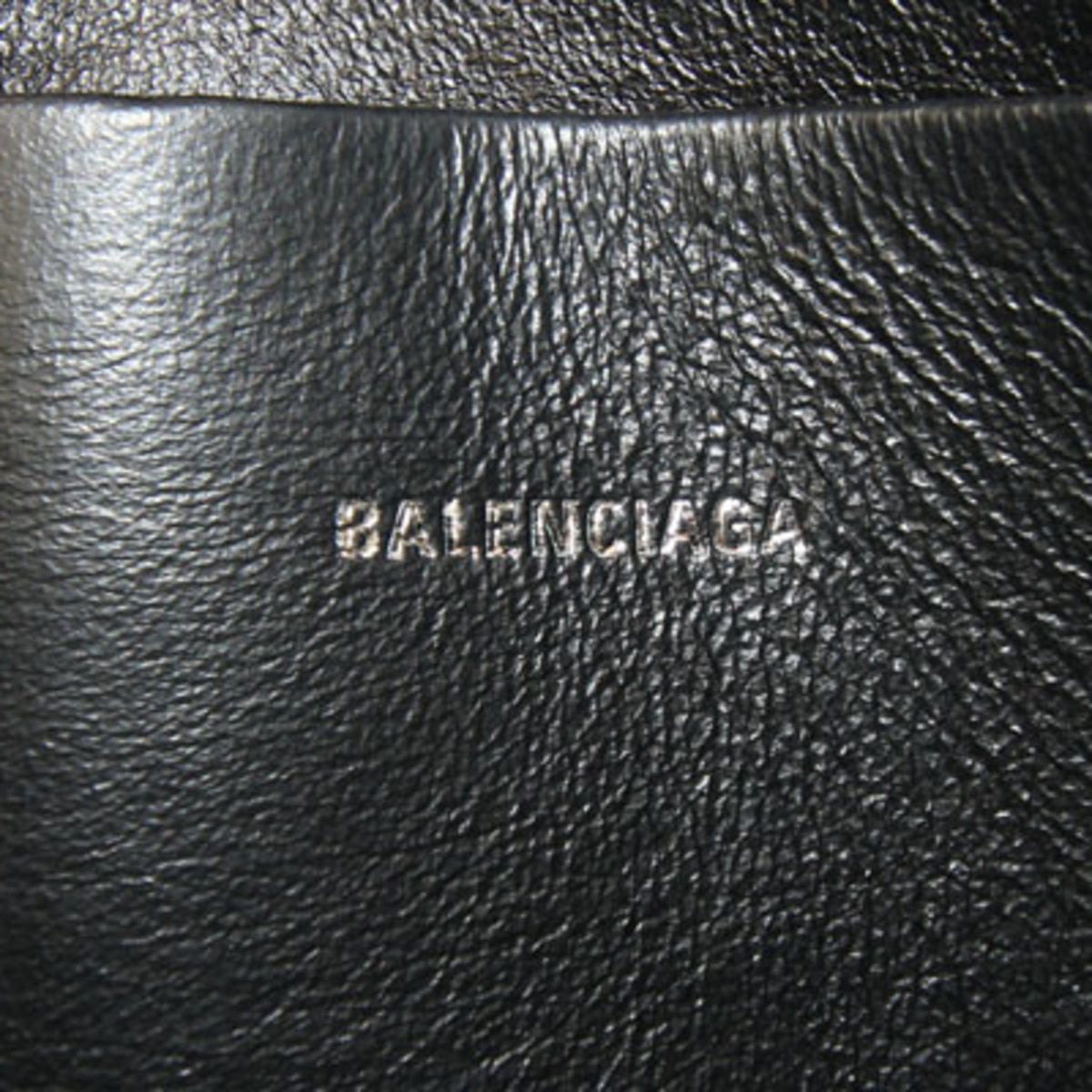 Balenciaga Black Coated Canvas Clutch Bag Pouch (Pre-Owned)
