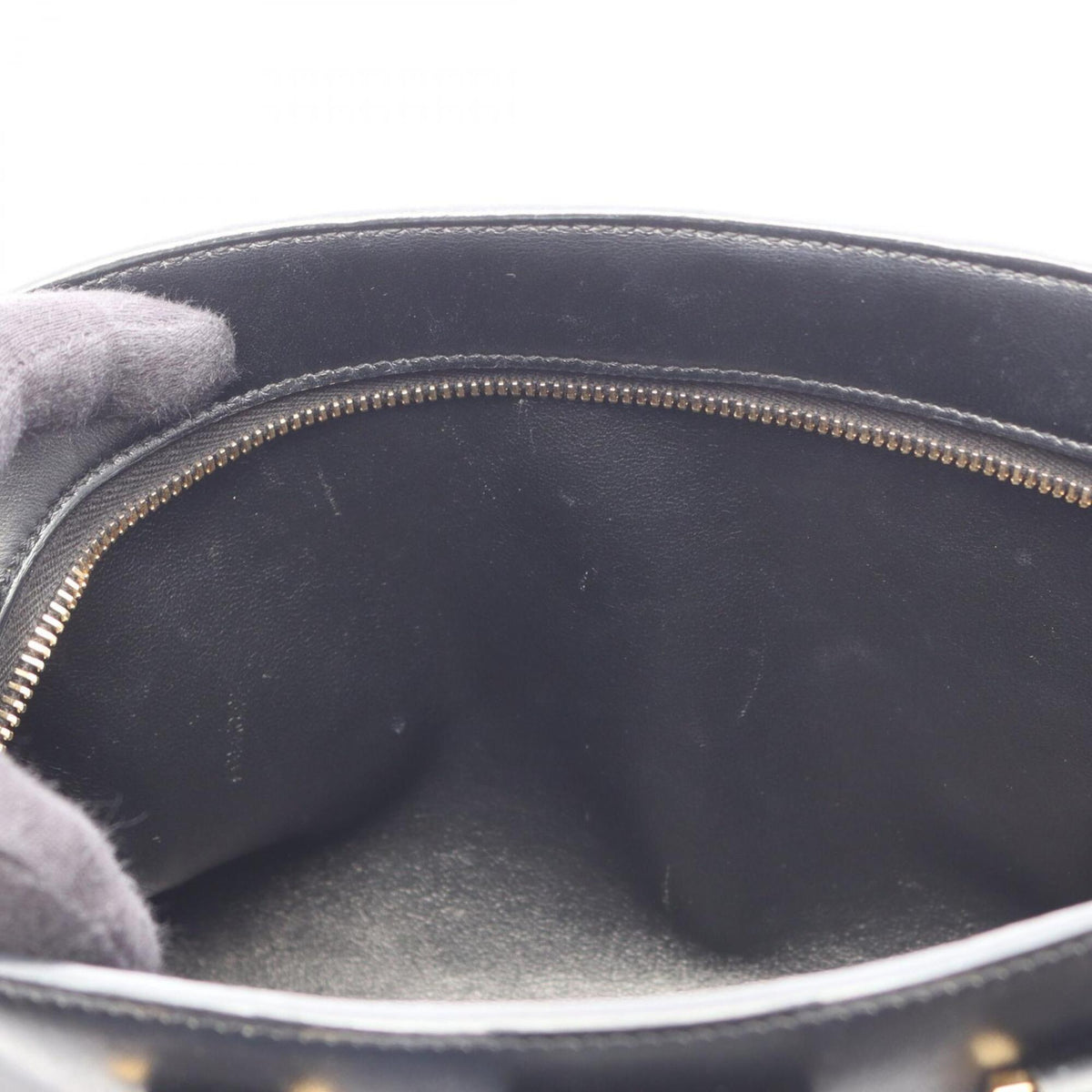 Yves Saint Laurent Black Leather Handbag (Pre-Owned)
