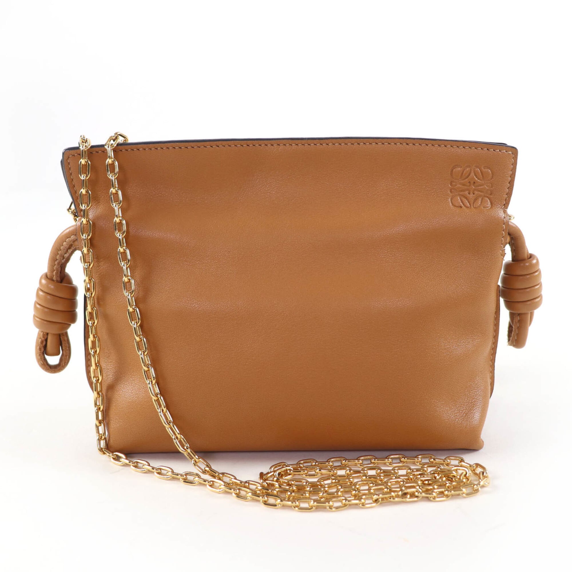 Loewe Brown Leather Shoulder Bag (Pre-Owned)