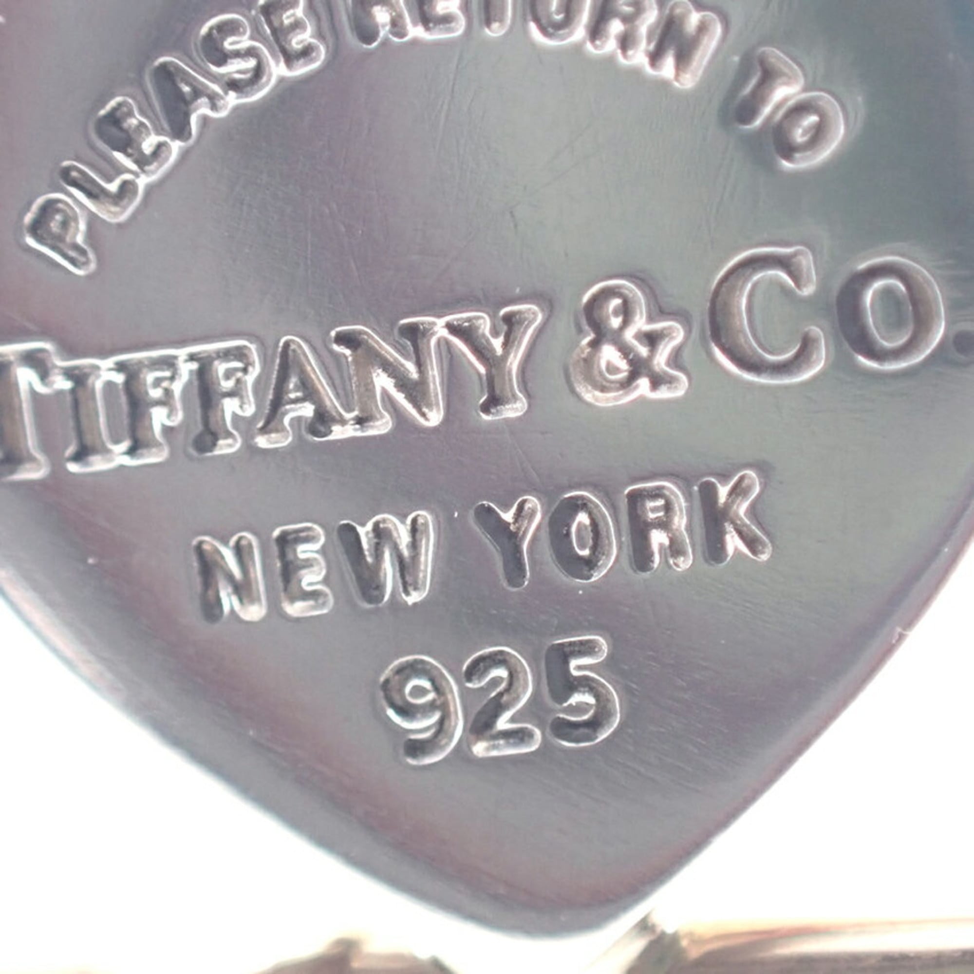 Tiffany Pink Gold (18K) Sterling Silver 925 Band Ring (Pre-Owned)