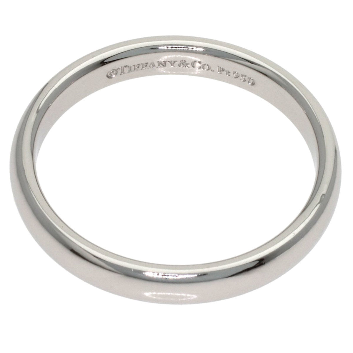 Tiffany Platinum 950 Band Ring (Pre-Owned)