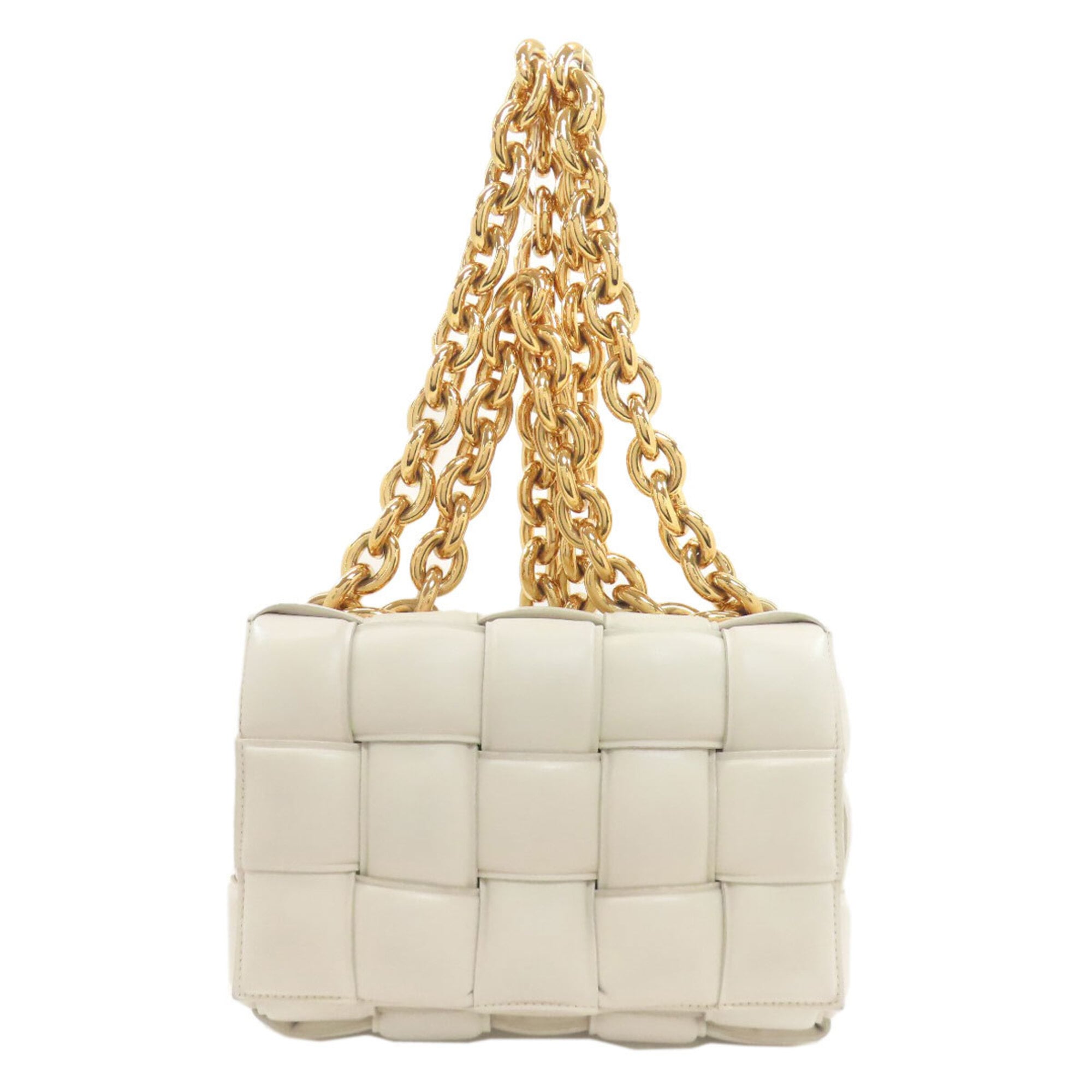 Bottega Veneta White Handbag (Pre-Owned)