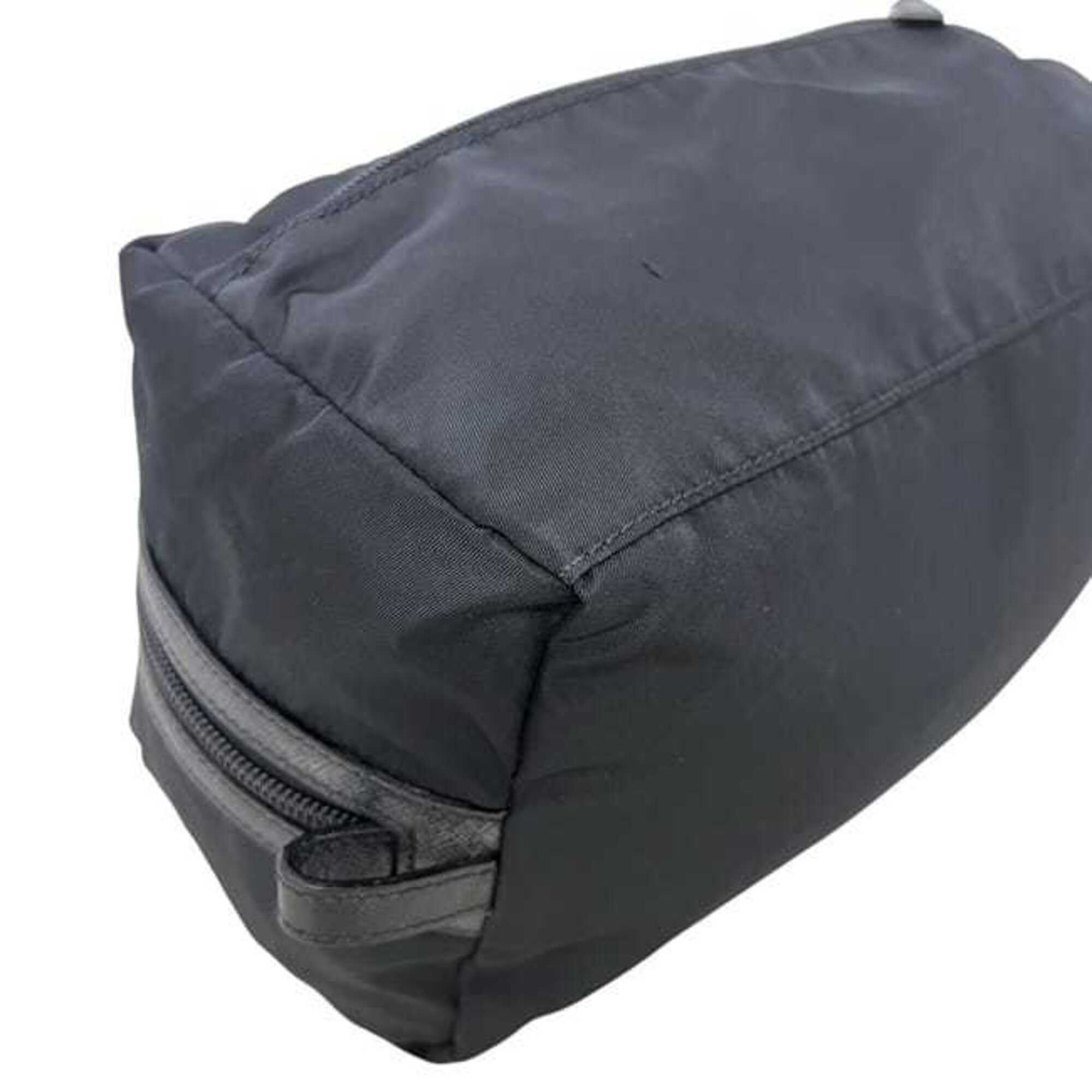 Prada Black Nero Nylon Pouch (Pre-Owned)