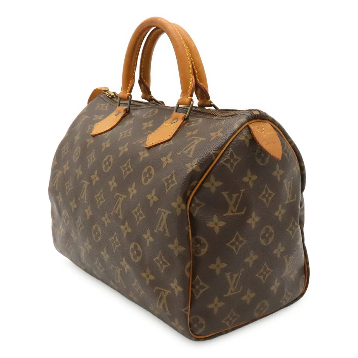 Louis Vuitton Brown Monogram Canvas Pvc Coated Canvas Handbag (Pre-Owned)