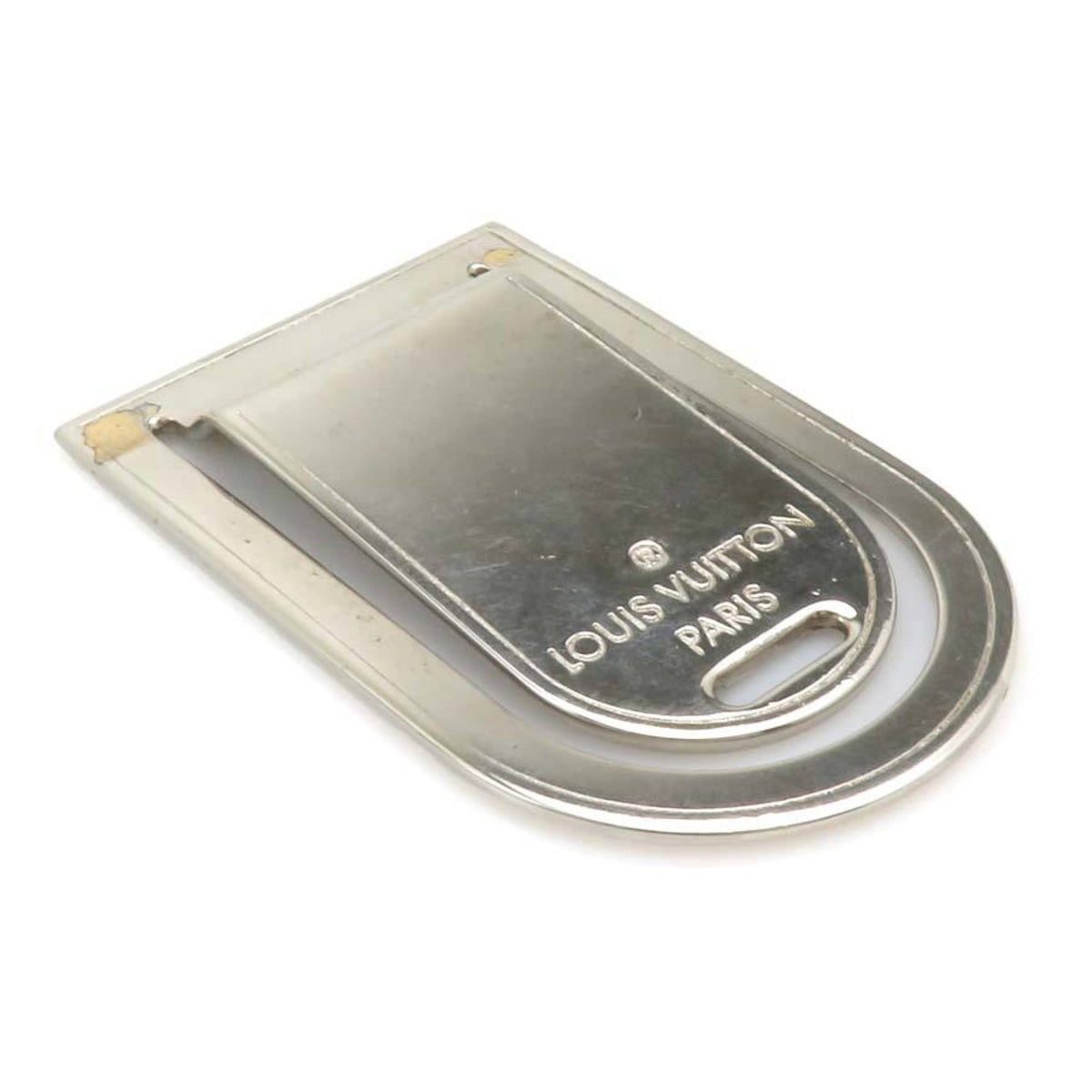 Louis Vuitton Silver Metal Money Clip (Pre-Owned)