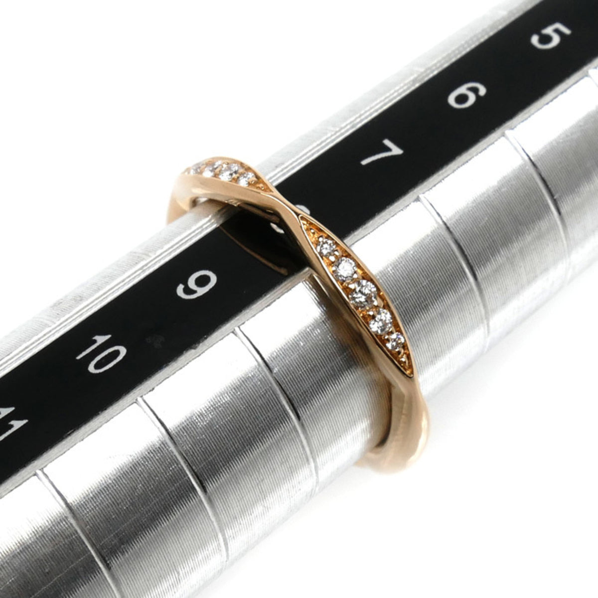 Chanel Pink Gold (18K) Band Ring (Pre-Owned)