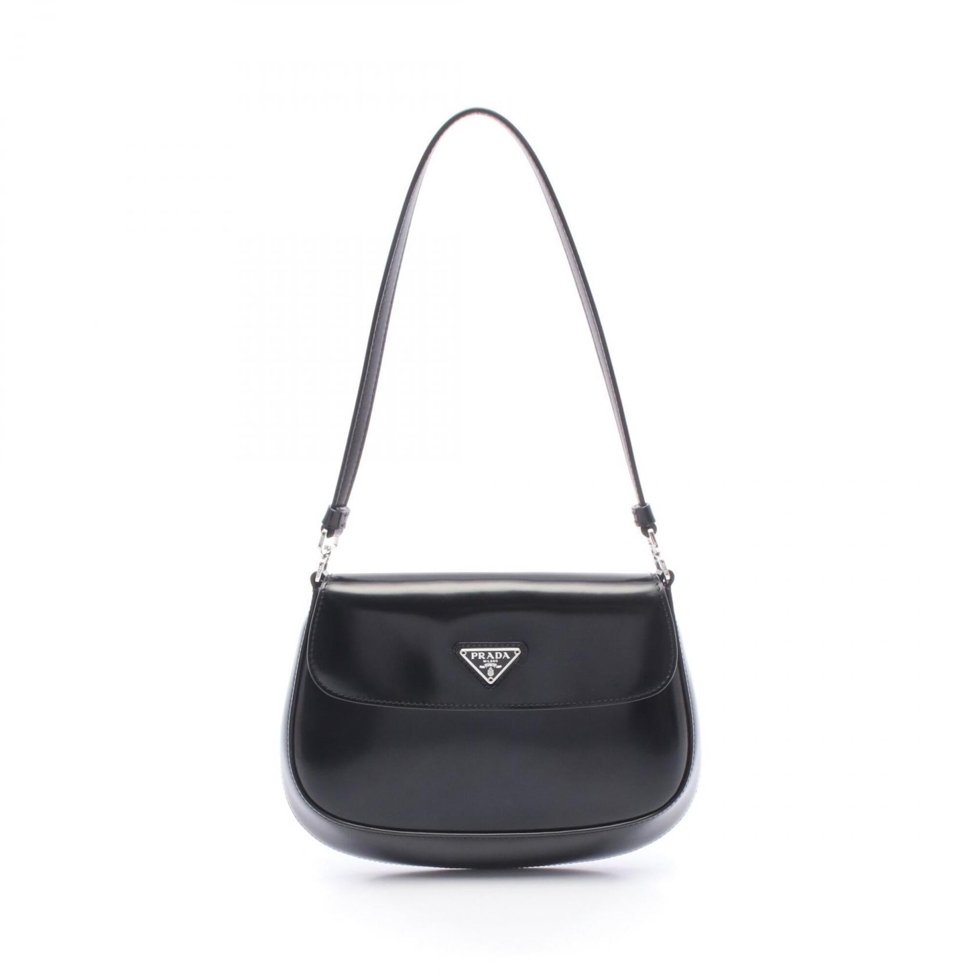 Prada Black Leather Handbag (Pre-Owned)