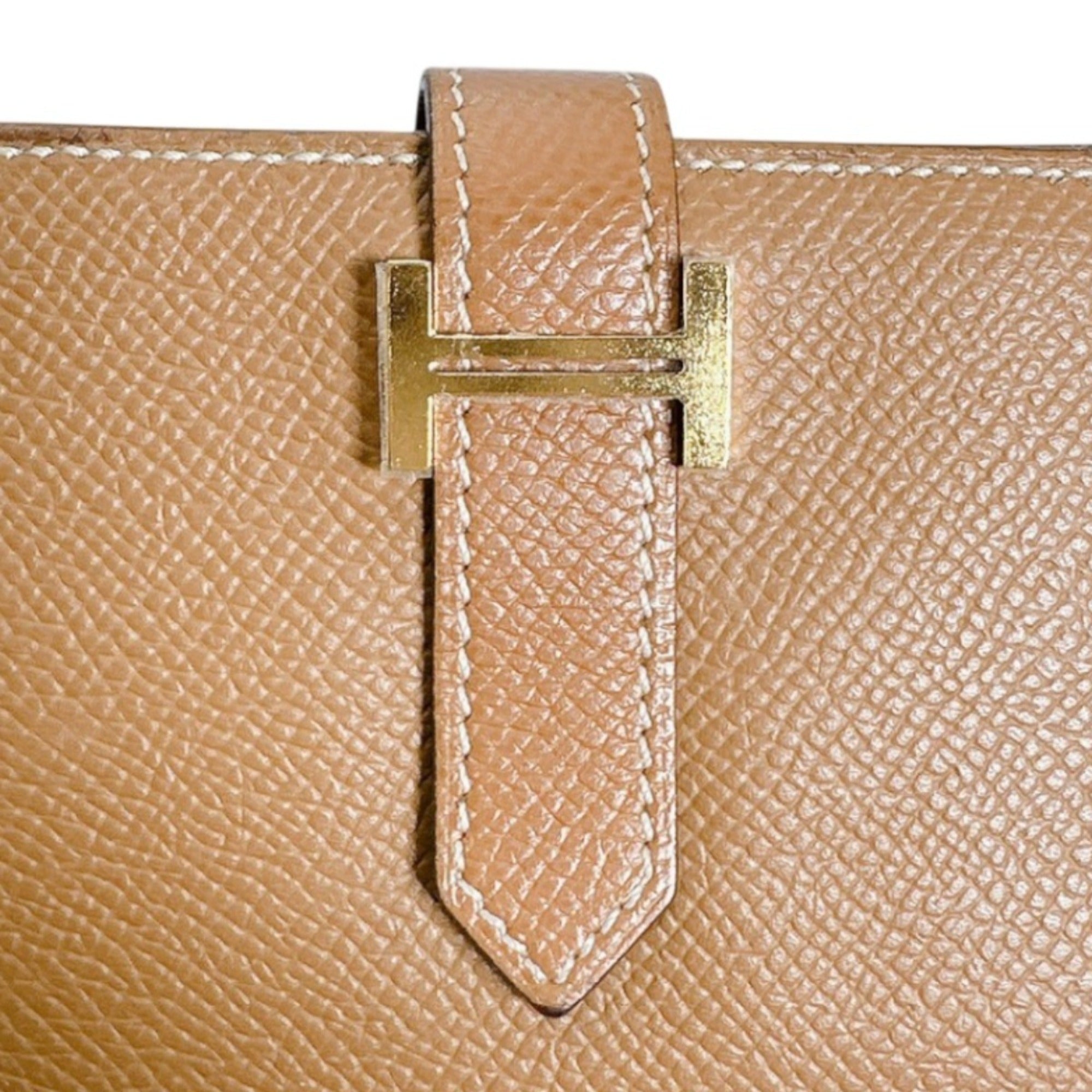 Hermes Brown Epsom Leather Wallet (Bi-Fold) (Pre-Owned)