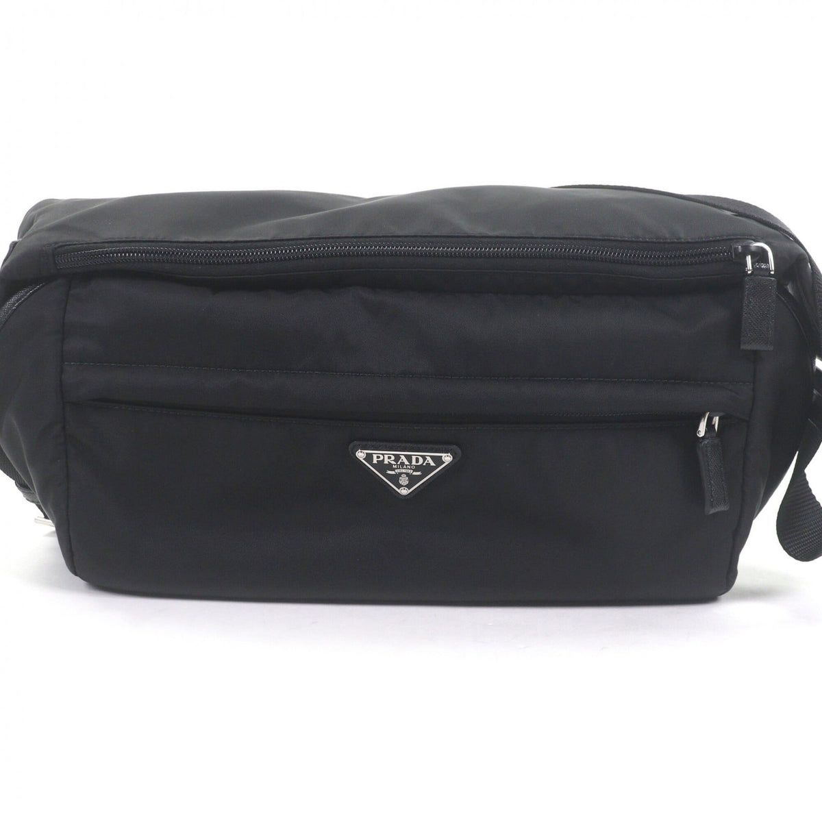 Prada Black Polyamide Shoulder Bag (Pre-Owned)