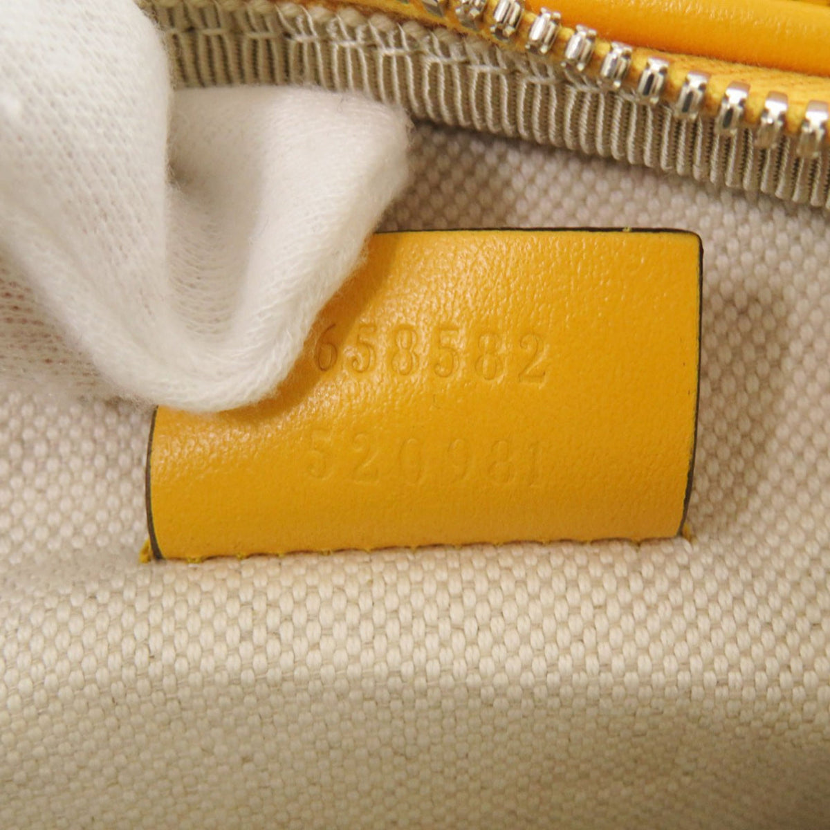 Gucci Yellow Leather Sling Bag (Pre-Owned)