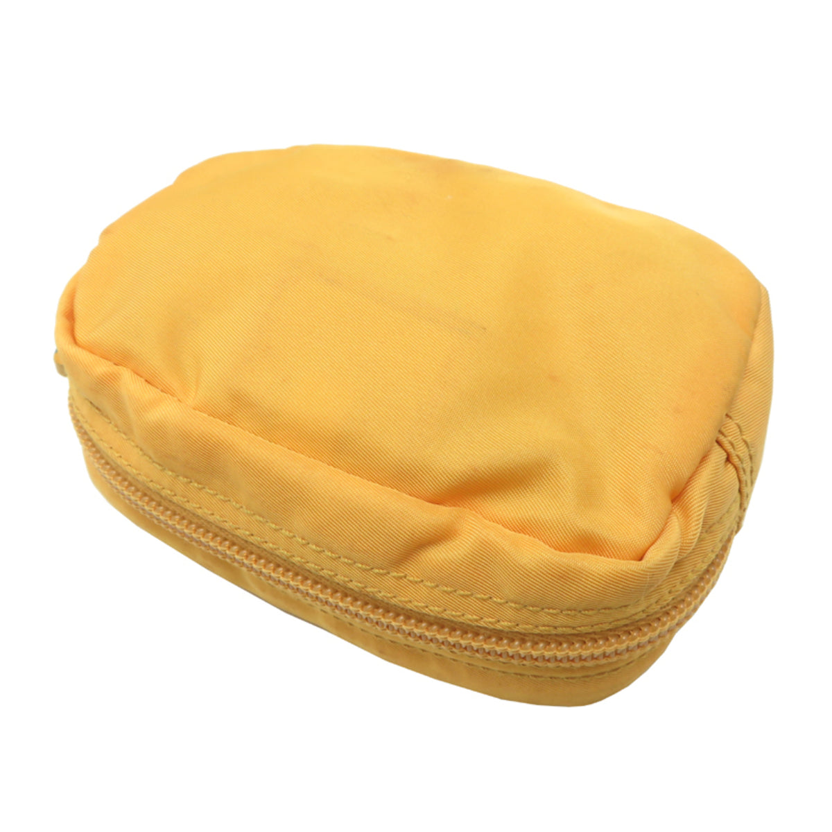 Prada Yellow Nylon Pouch (Pre-Owned)