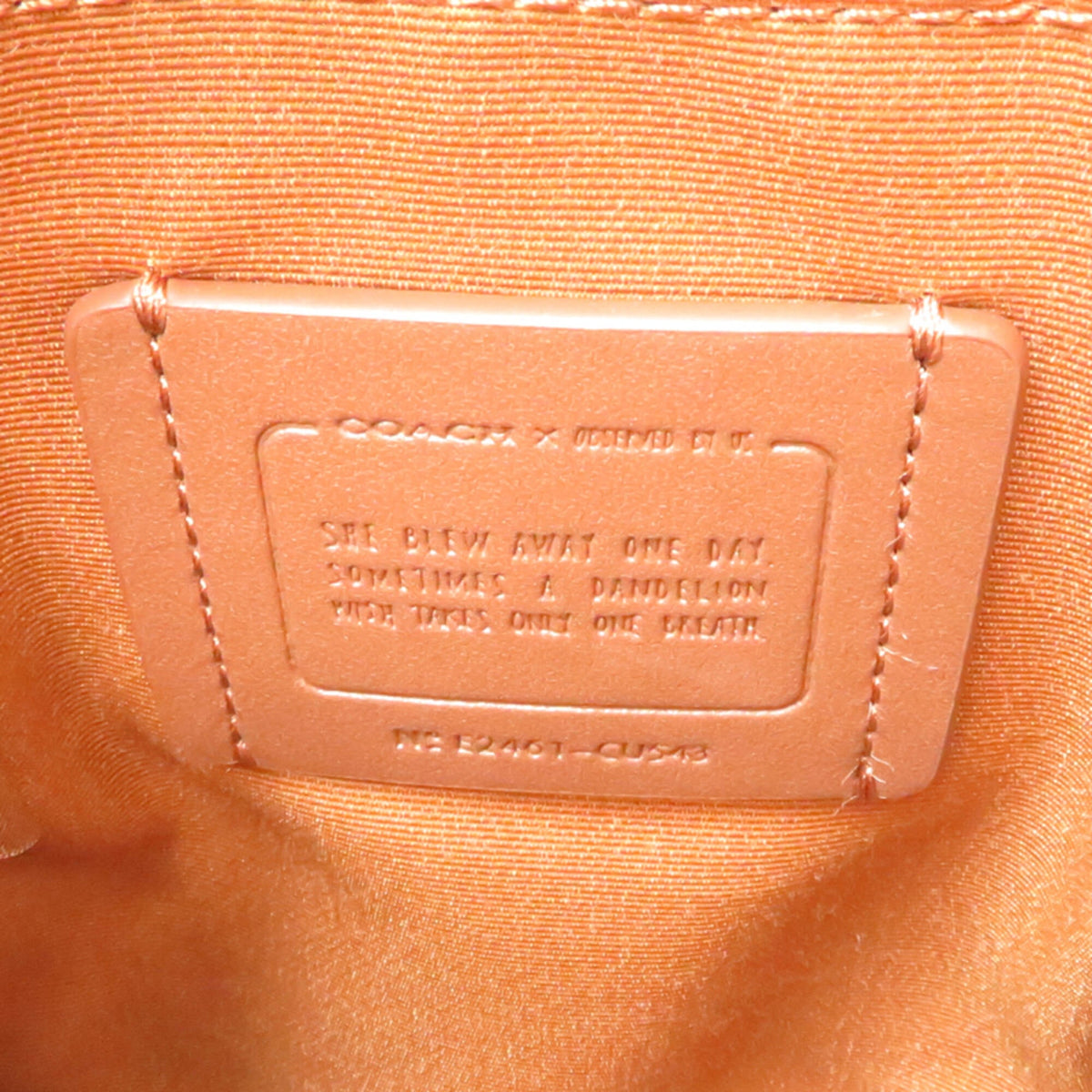 Coach Beige Leather Shoulder Bag Sling Bag (Pre-Owned)