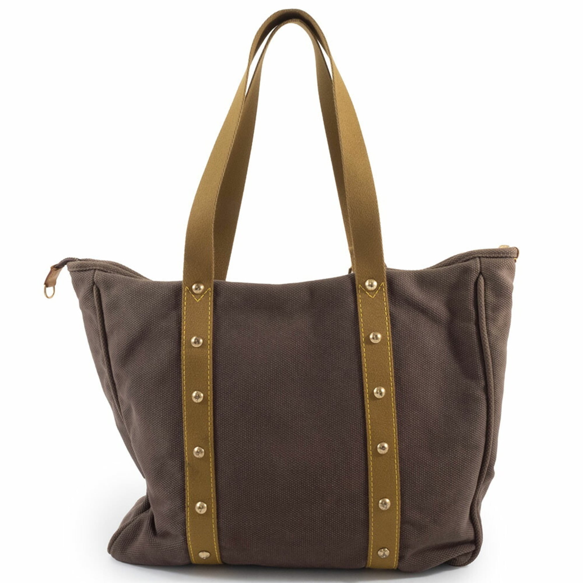 Louis Vuitton Antigua Brown Canvas Tote Bag (Pre-Owned)
