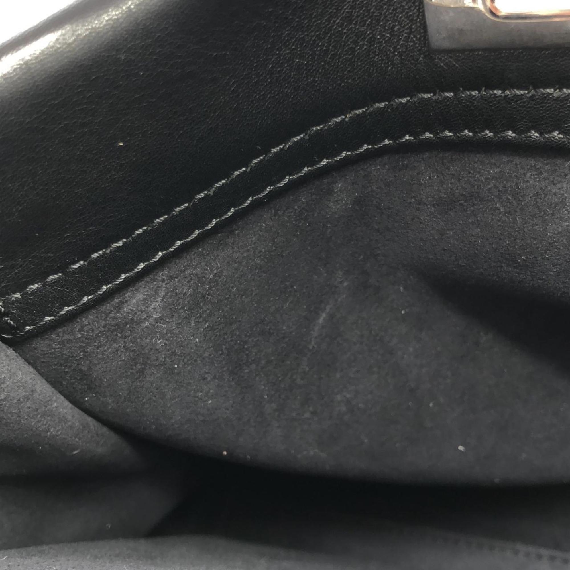 Fendi Black Leather Handbag (Pre-Owned)