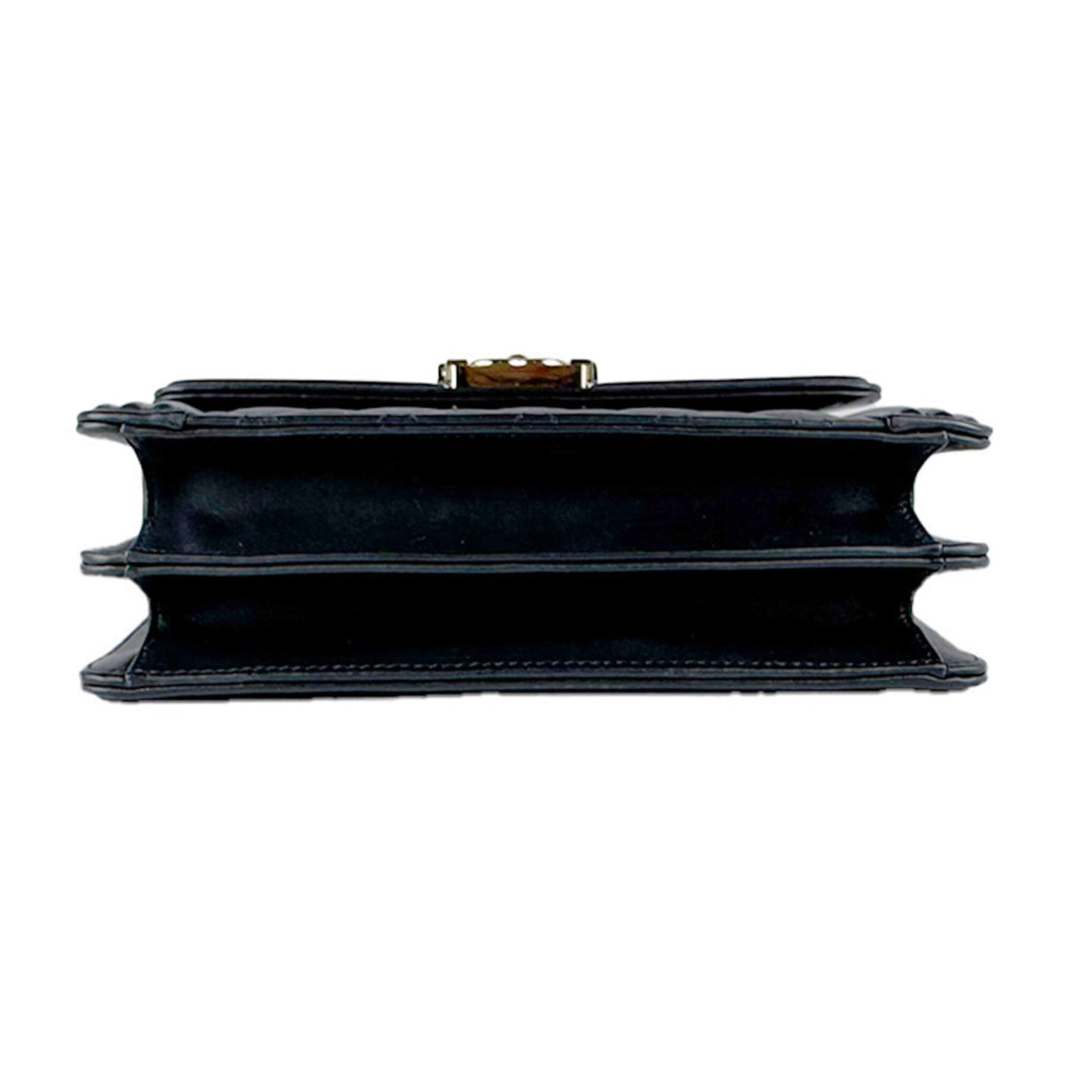 Chanel Black Leather Shoulder Bag (Pre-Owned)