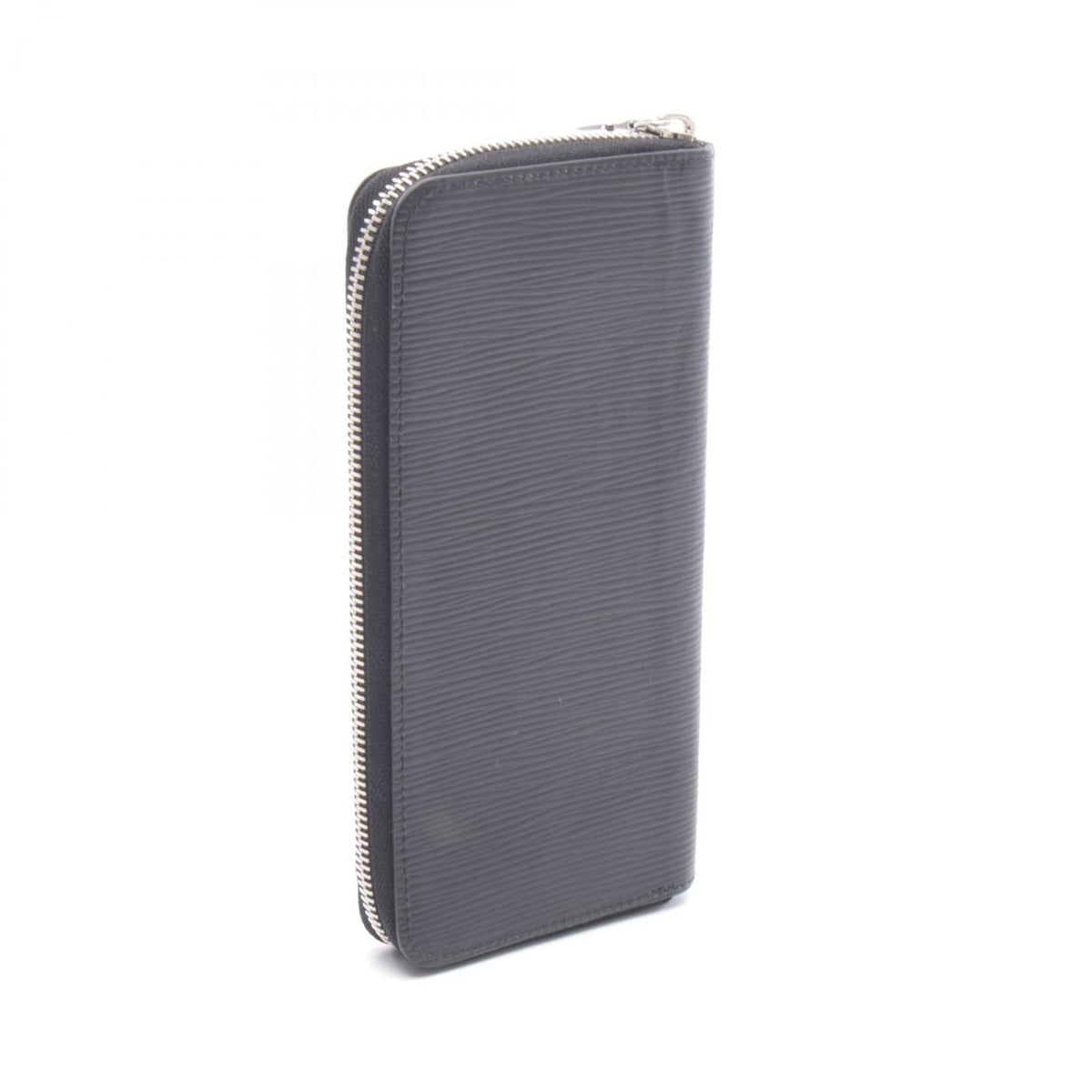 Louis Vuitton Black Noir Epi Leather Long Wallet (Bi-Fold) (Pre-Owned)