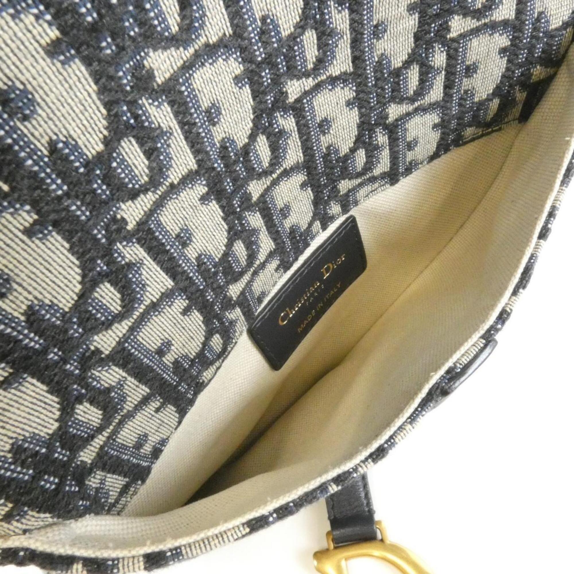 Christian Dior Blue Canvas Fanny Pack (Pre-Owned)