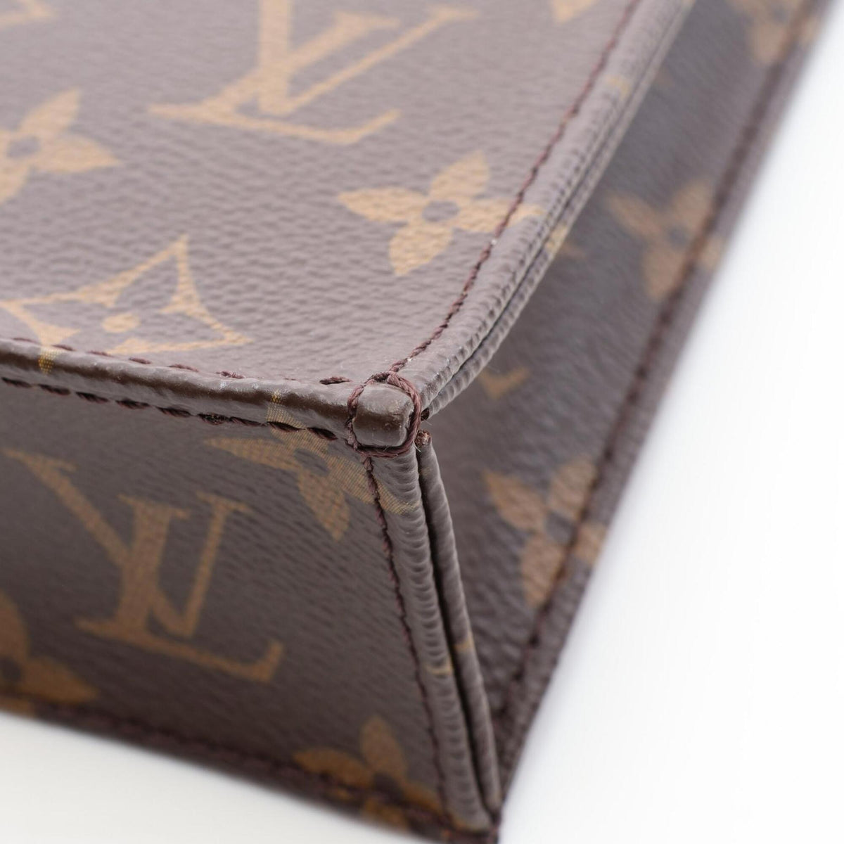 Louis Vuitton Brown Monogram Coated Canvas Handbag (Pre-Owned)