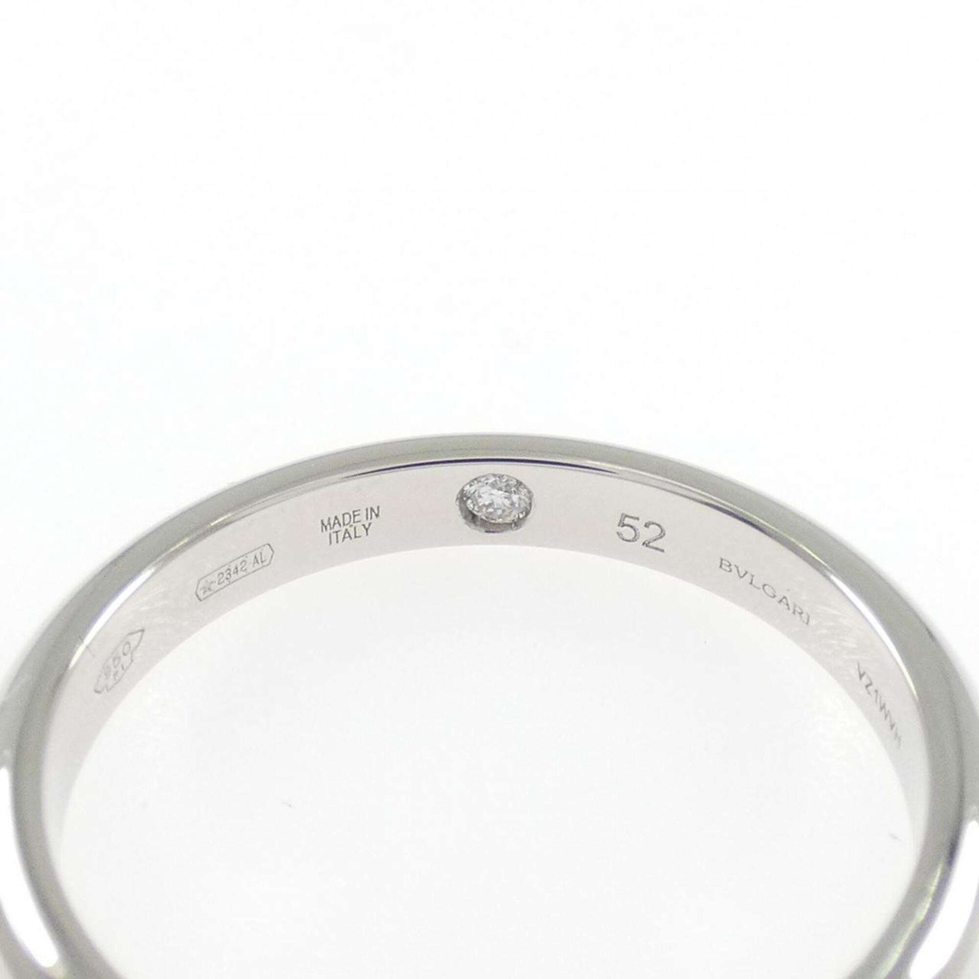 Bvlgari Platinum 950 Band Ring (Pre-Owned)