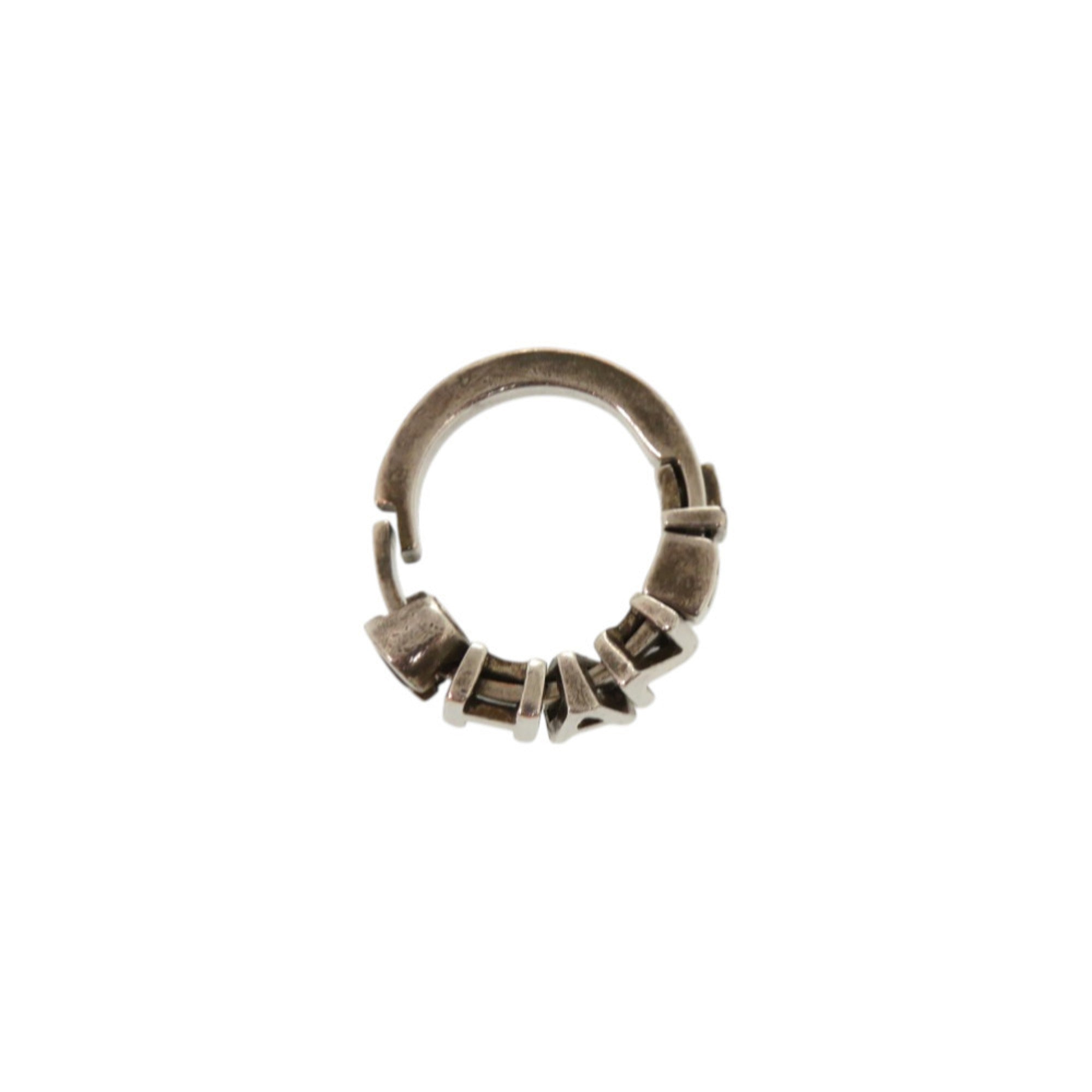 Chanel Silver Band Ring (Pre-Owned)