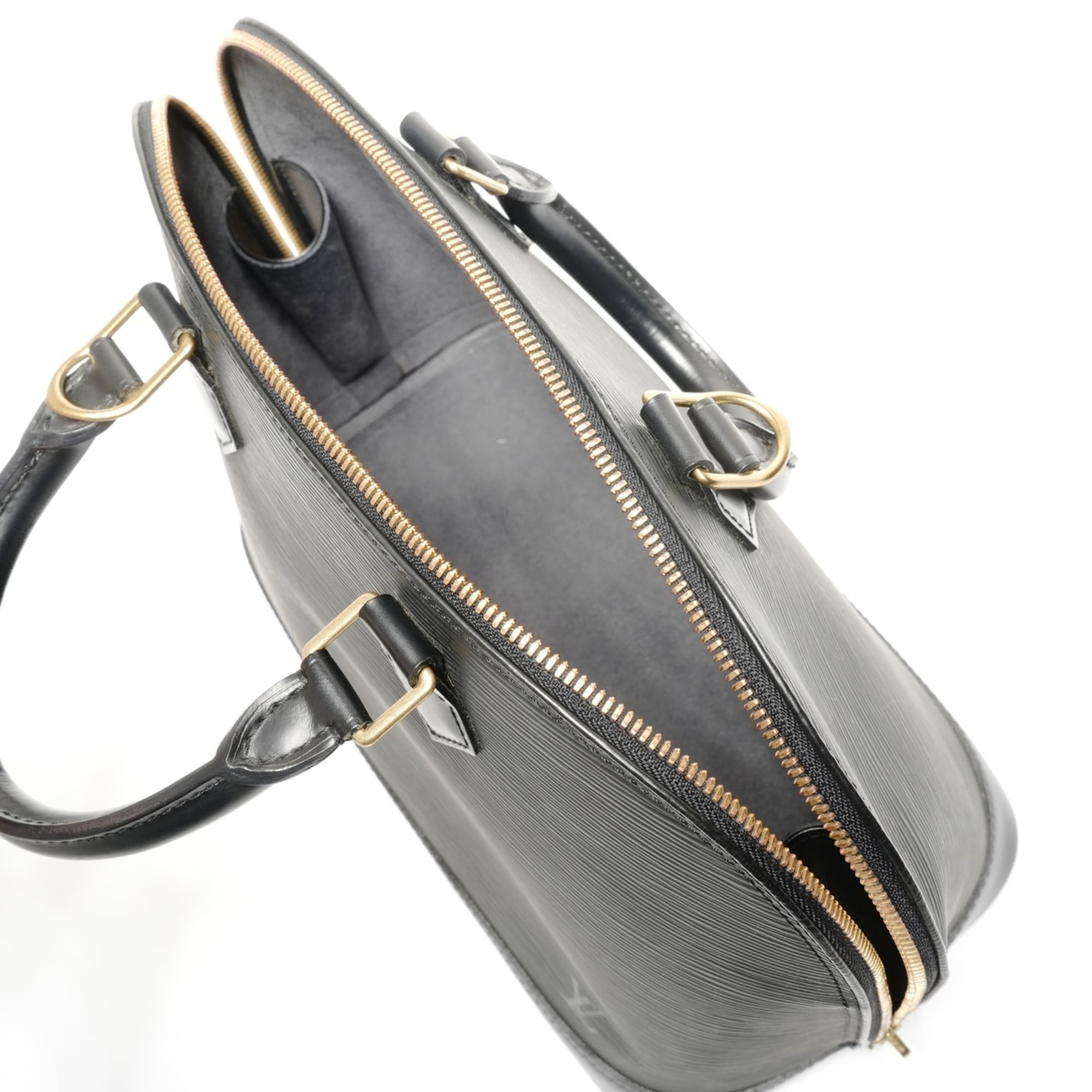 Louis Vuitton Epi Black Epi Leather Handbag (Pre-Owned)