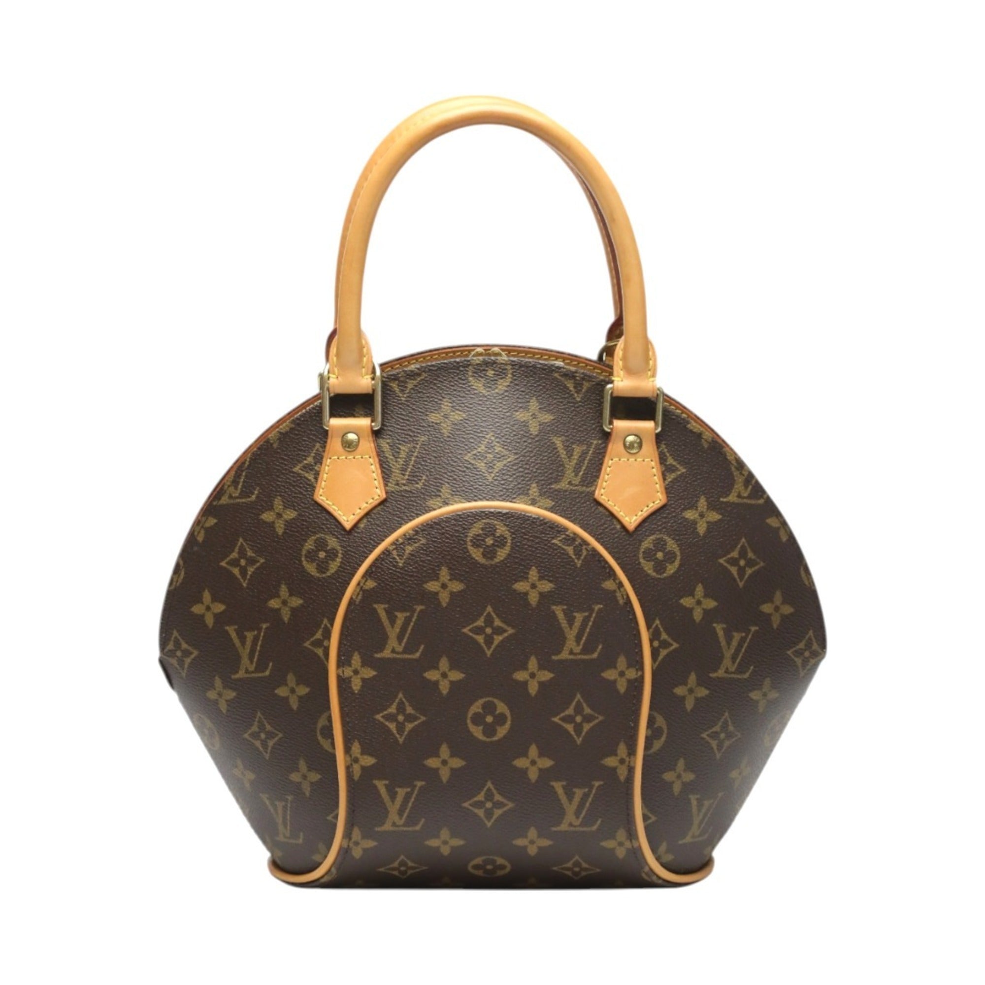 Louis Vuitton Brown Monogram Canvas Handbag (Pre-Owned)