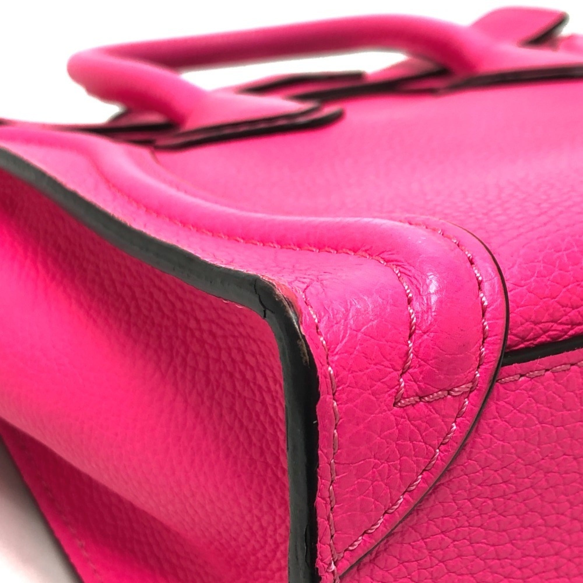 Celine Pink Leather Handbag (Pre-Owned)
