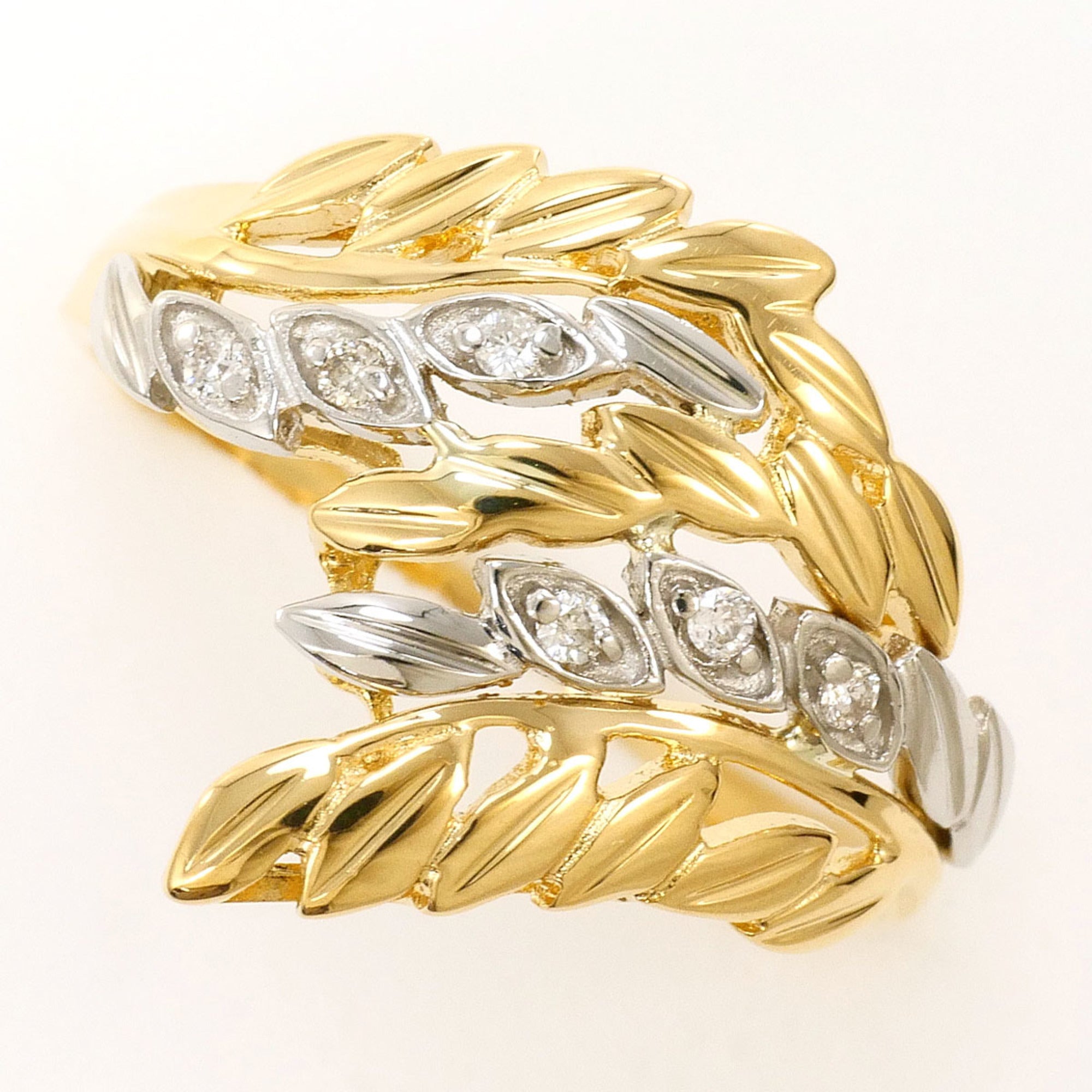 Unbranded Platinum Yellow Gold Yellow Gold (18K) Platinum Band Ring (Pre-Owned)