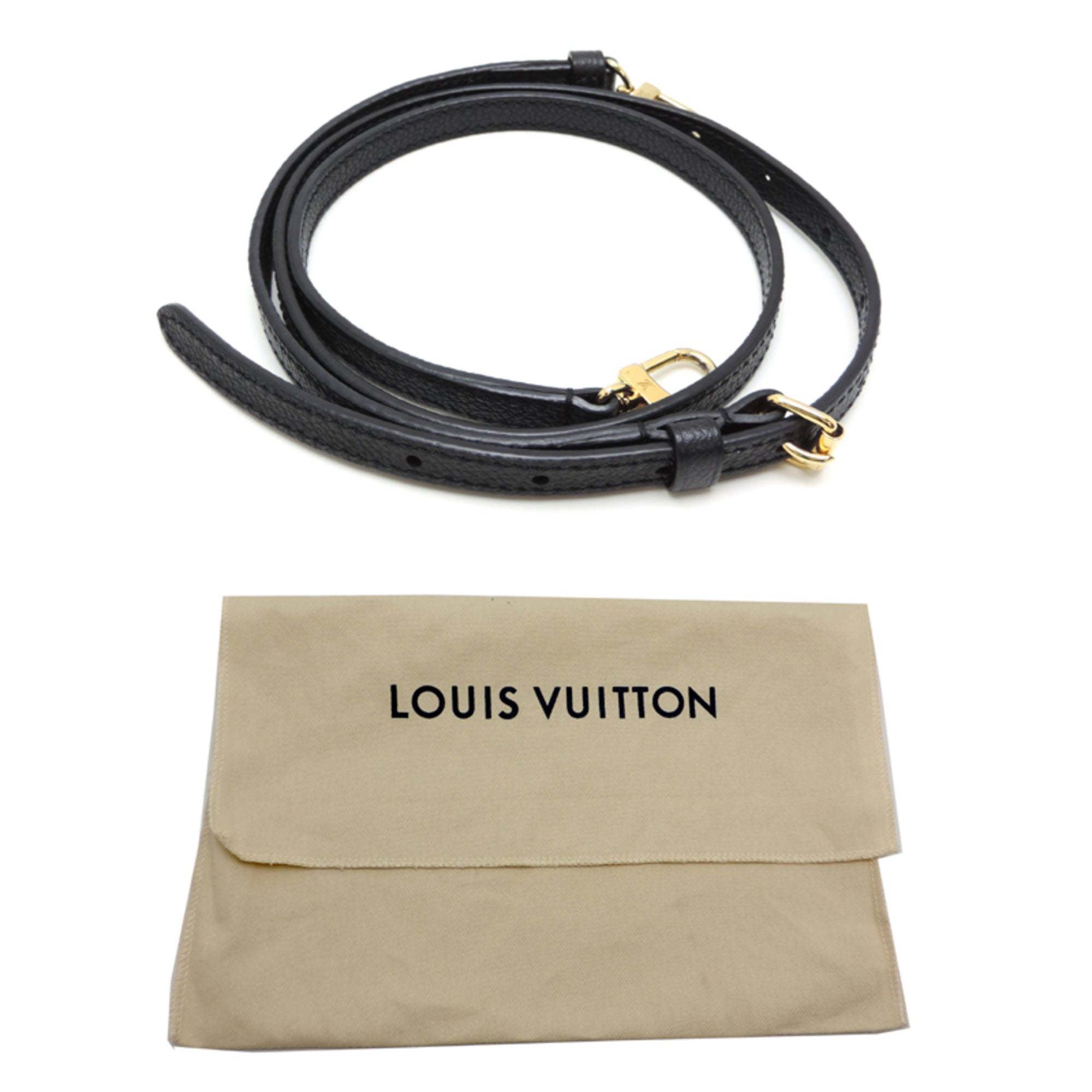 Louis Vuitton Black Noir Monogram Empreinte Handbag (Pre-Owned)