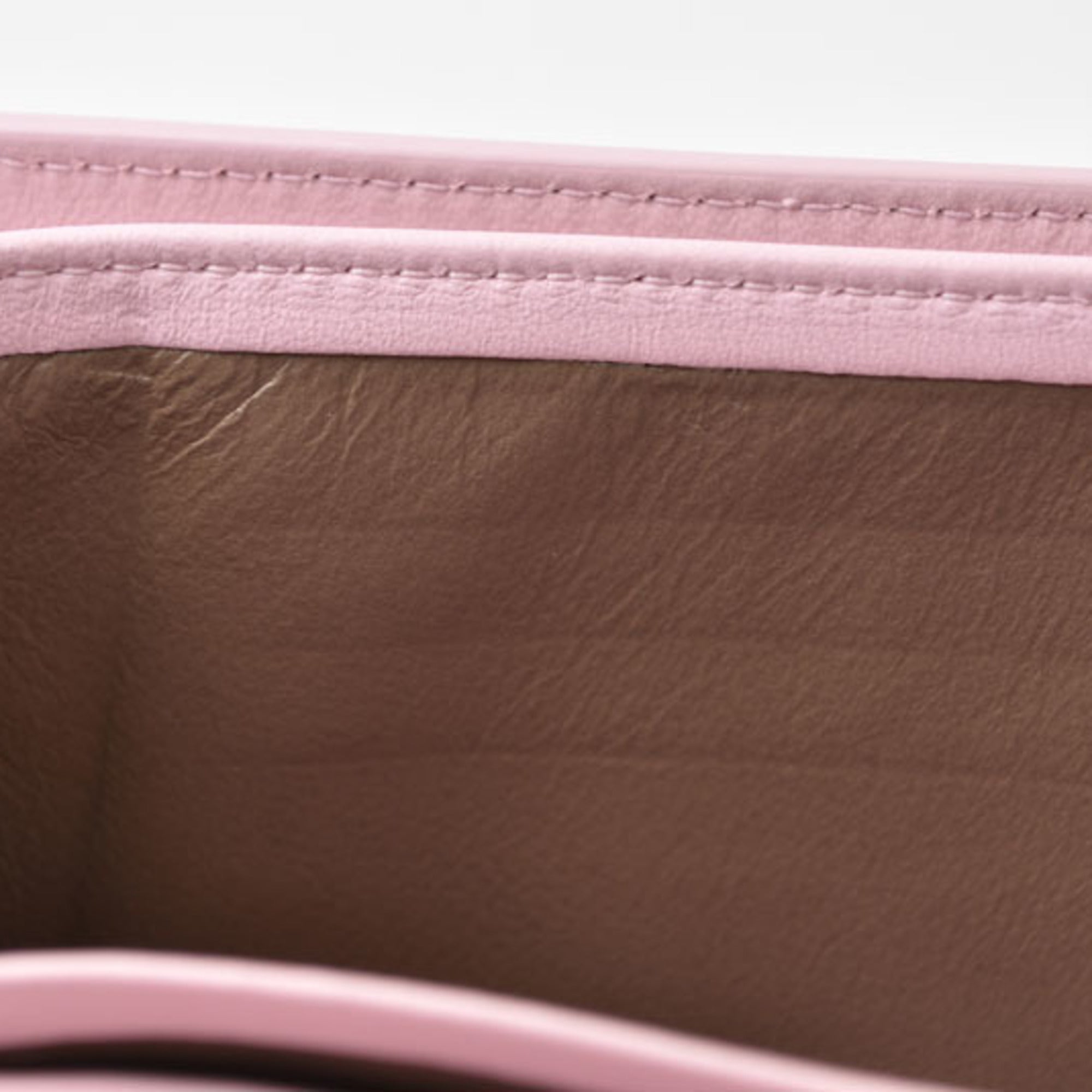 Bottega Veneta Pink Embroidery Coin Purse/Coin Case (Pre-Owned)