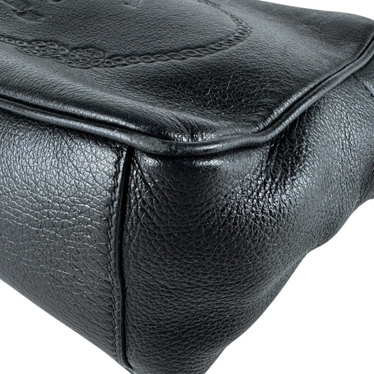 Prada Black Leather Shoulder Bag (Pre-Owned)
