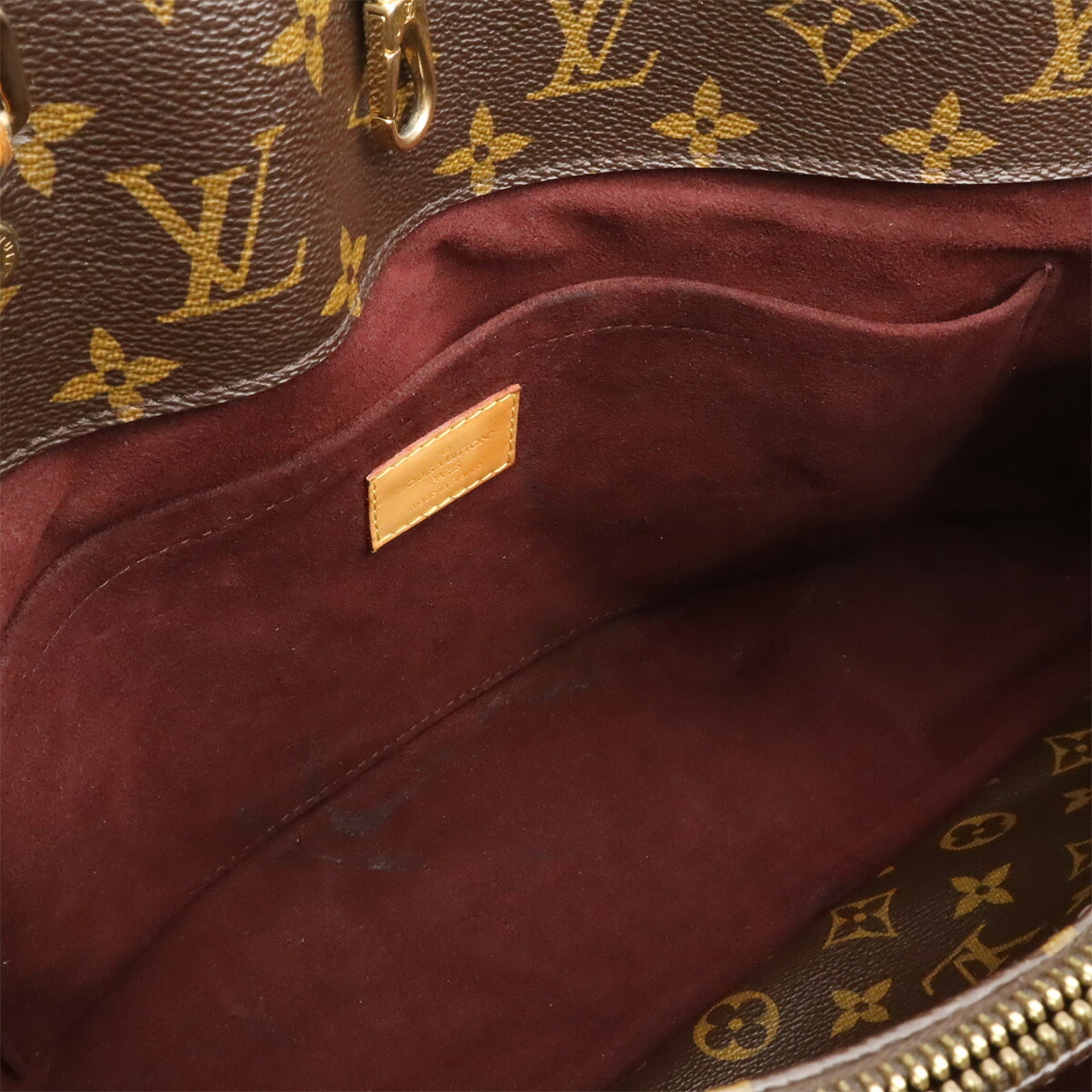 Louis Vuitton Brown Monogram Monogram Handbag Shoulder Bag Tote Bag (Pre-Owned)