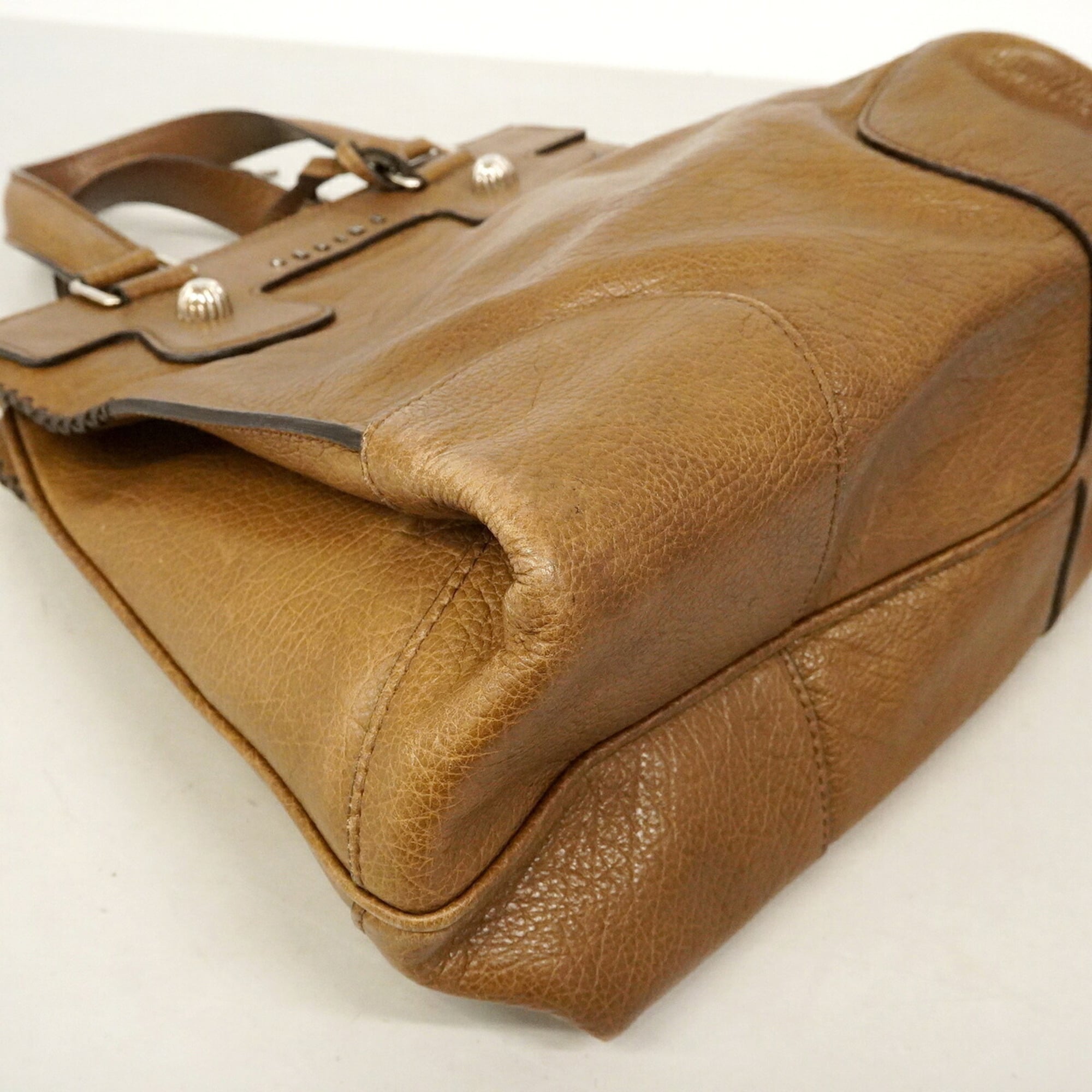 Celine Brown Leather Handbag (Pre-Owned)
