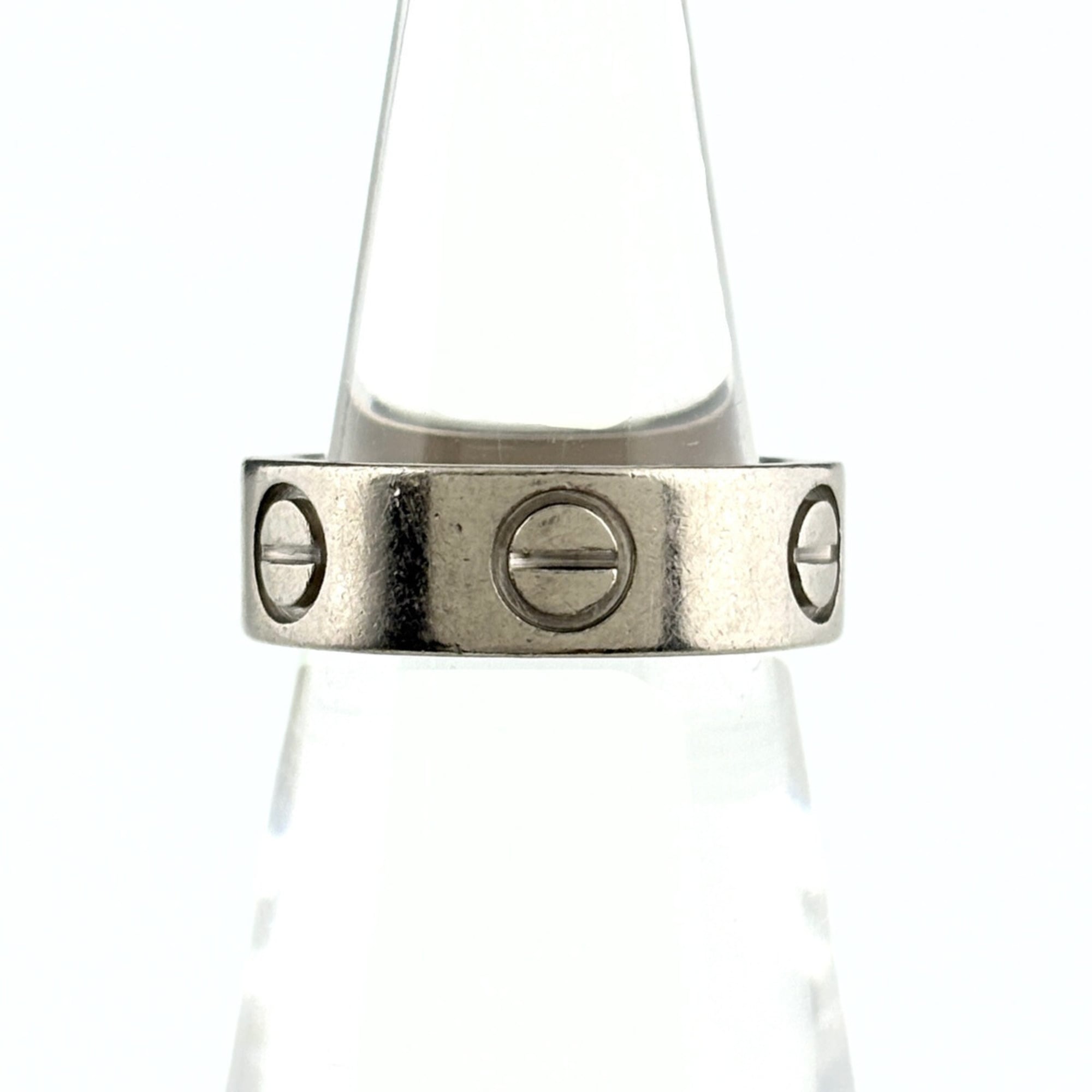 Cartier Love White Band Ring (Pre-Owned)