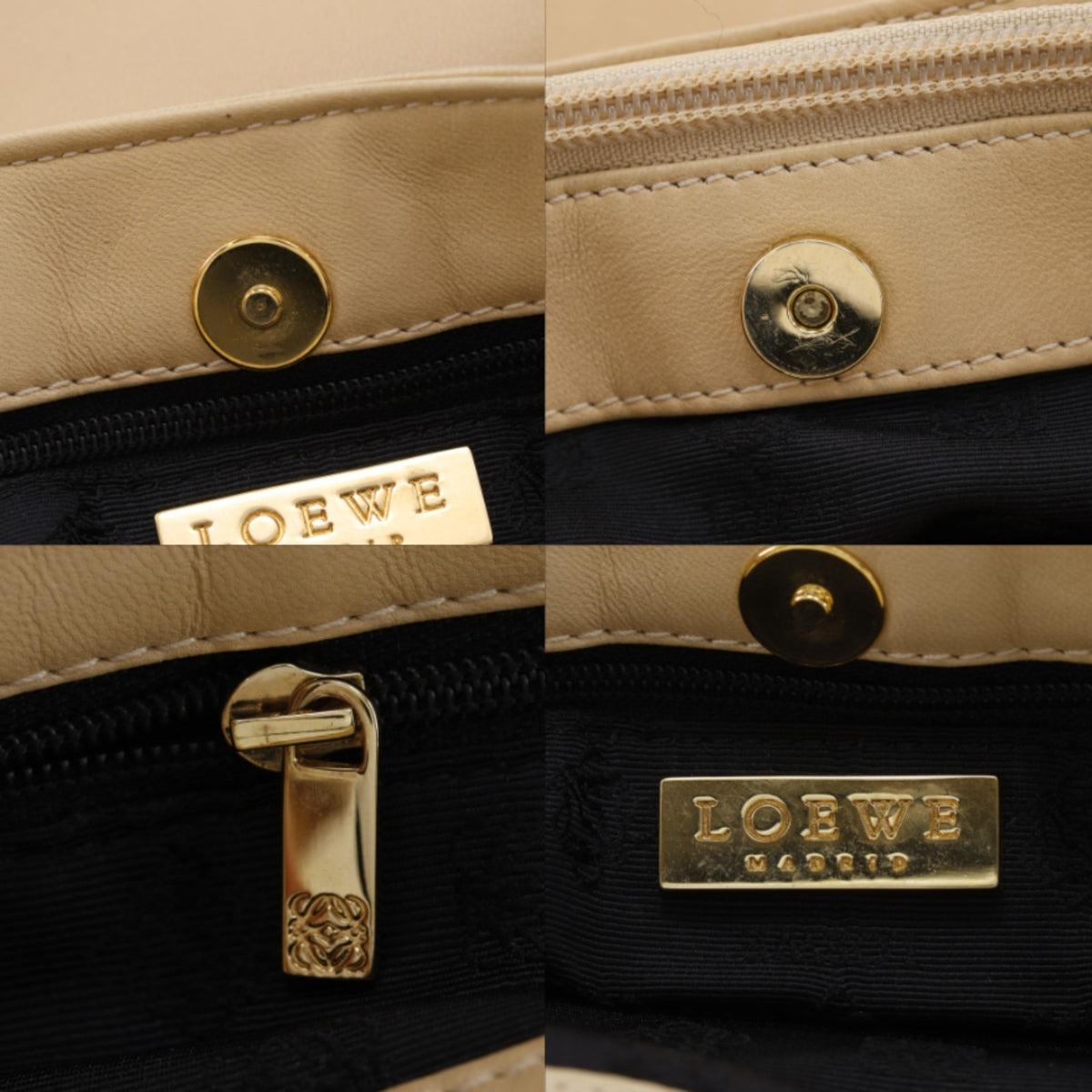 Loewe Beige Shoulder Bag (Pre-Owned)