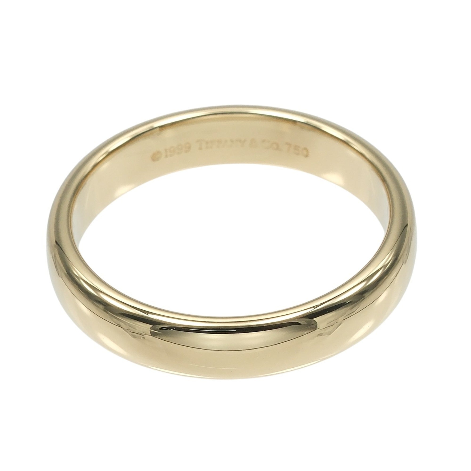 Tiffany Yellow Gold (18K) Band Ring (Pre-Owned)