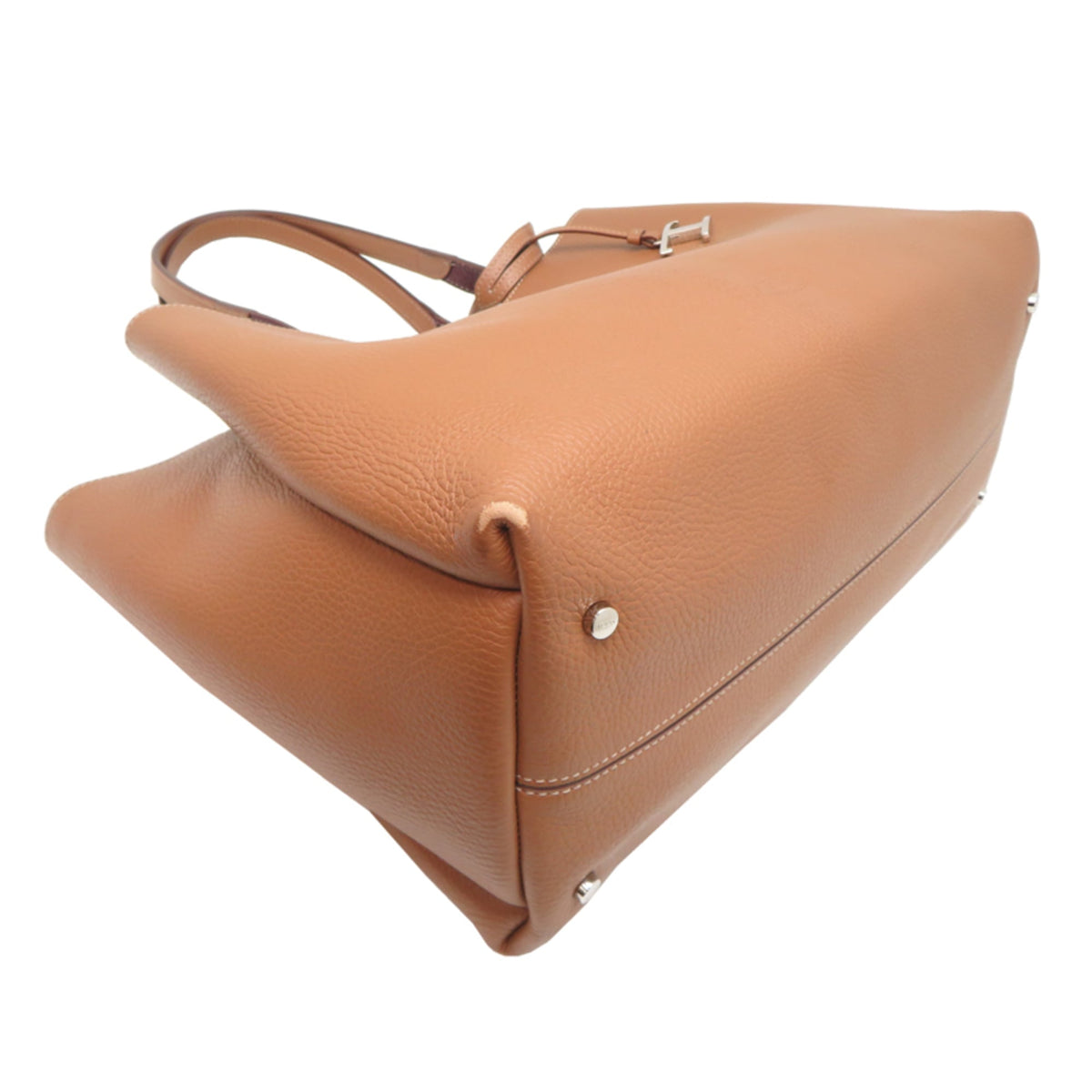Tod's Brown Leather Tote Bag (Pre-Owned)