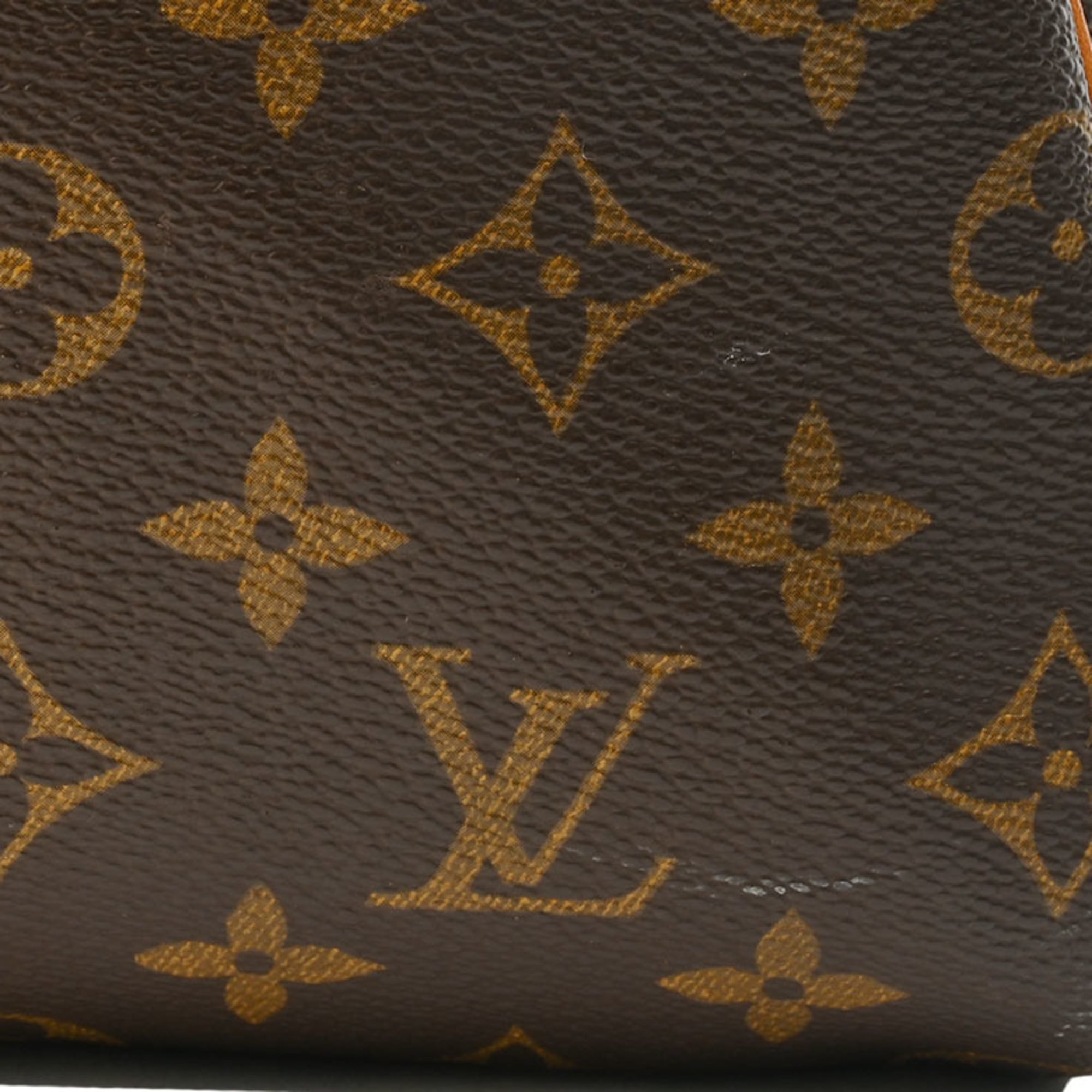 Louis Vuitton Brown Monogram Monogram Canvas Boston Bag (Pre-Owned)