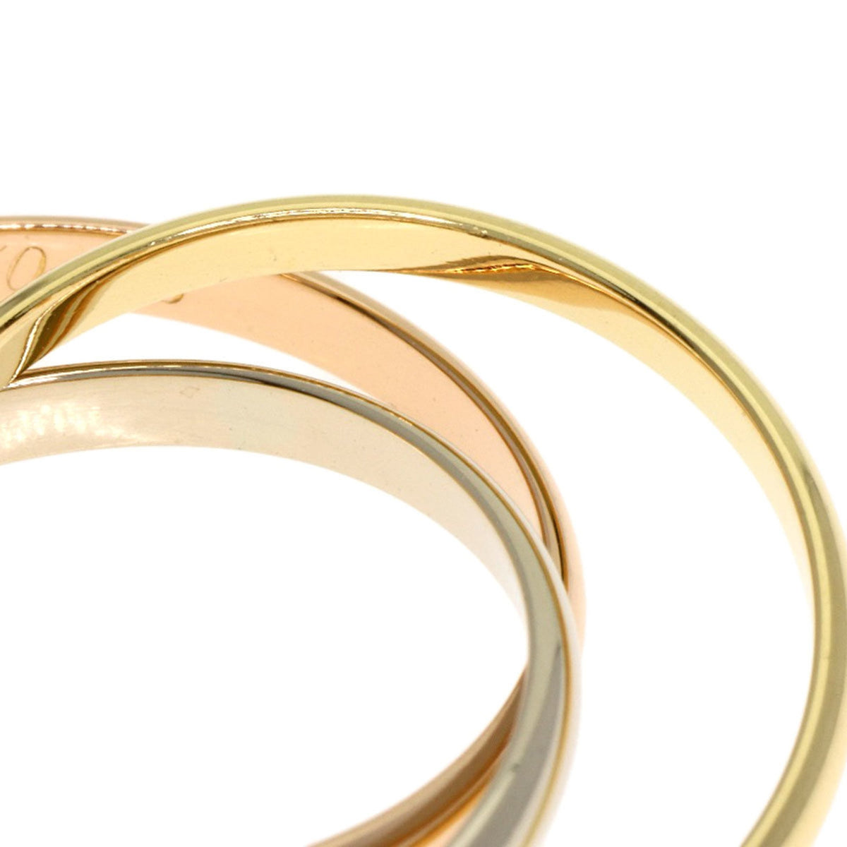 Cartier Yellow Gold (18K) Pink Gold (18K) White Gold (18K) Band Ring (Pre-Owned)