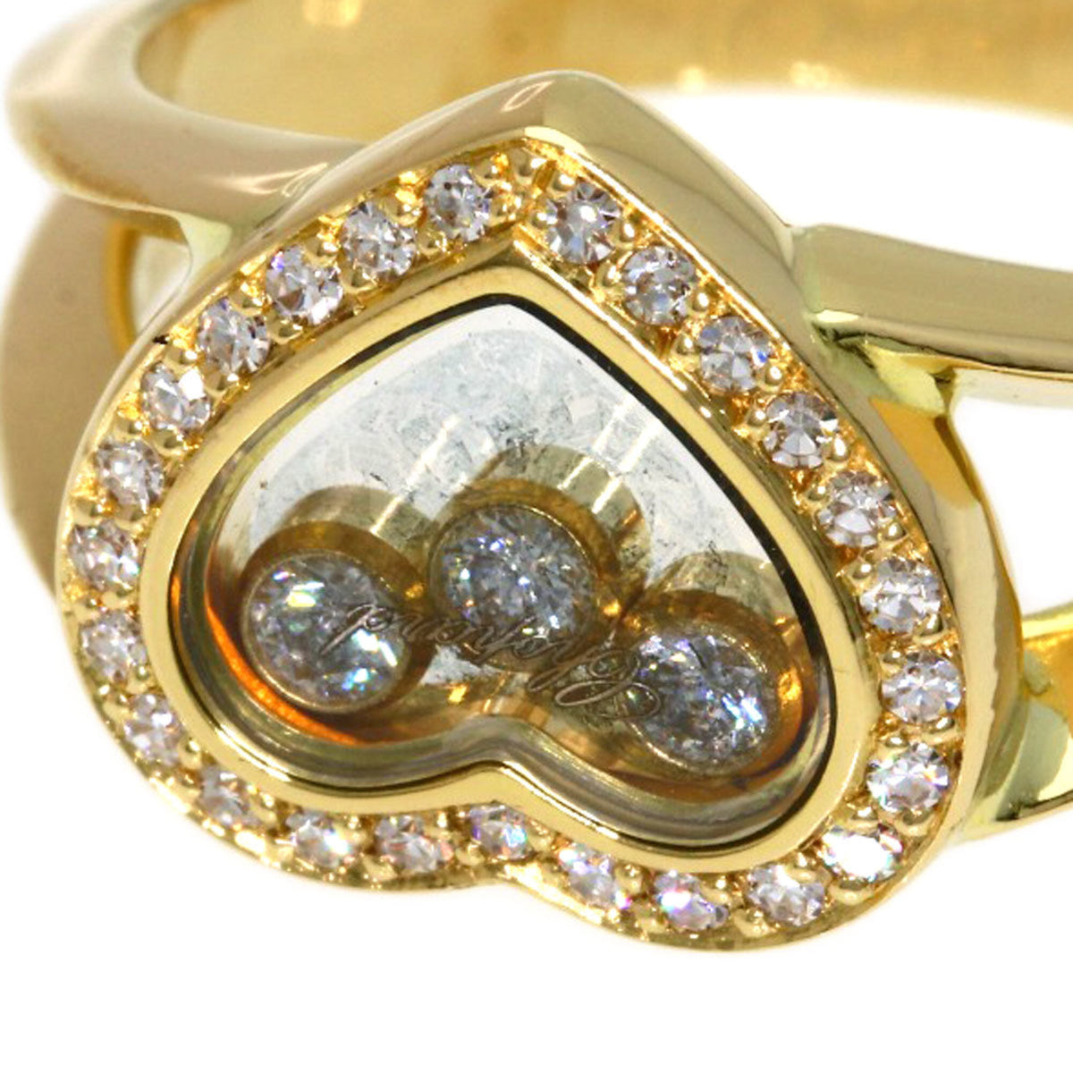 Chopard Yellow Gold (18K) Band Ring (Pre-Owned)