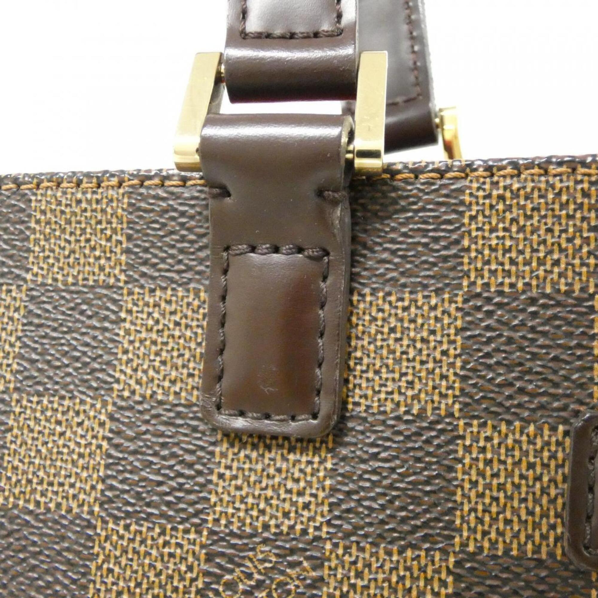 Louis Vuitton Brown Coated Canvas Handbag (Pre-Owned)