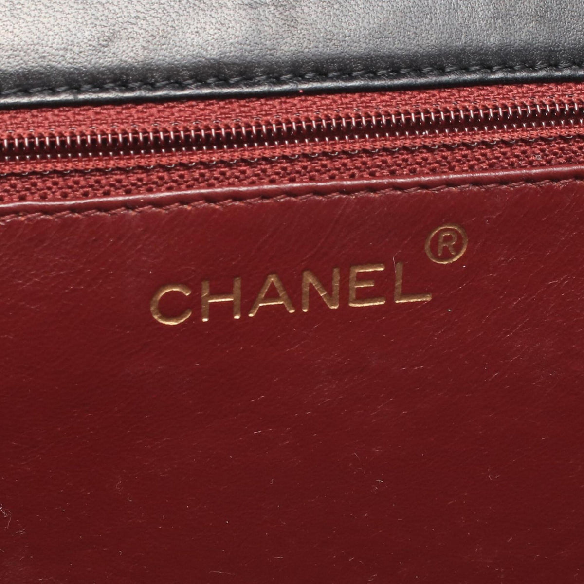 Chanel Black Leather Handbag Shoulder Bag (Pre-Owned)
