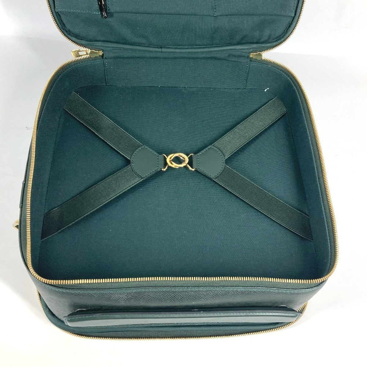Louis Vuitton Episea Khaki Taiga Leather Handbag Shoulder Bag (Pre-Owned)