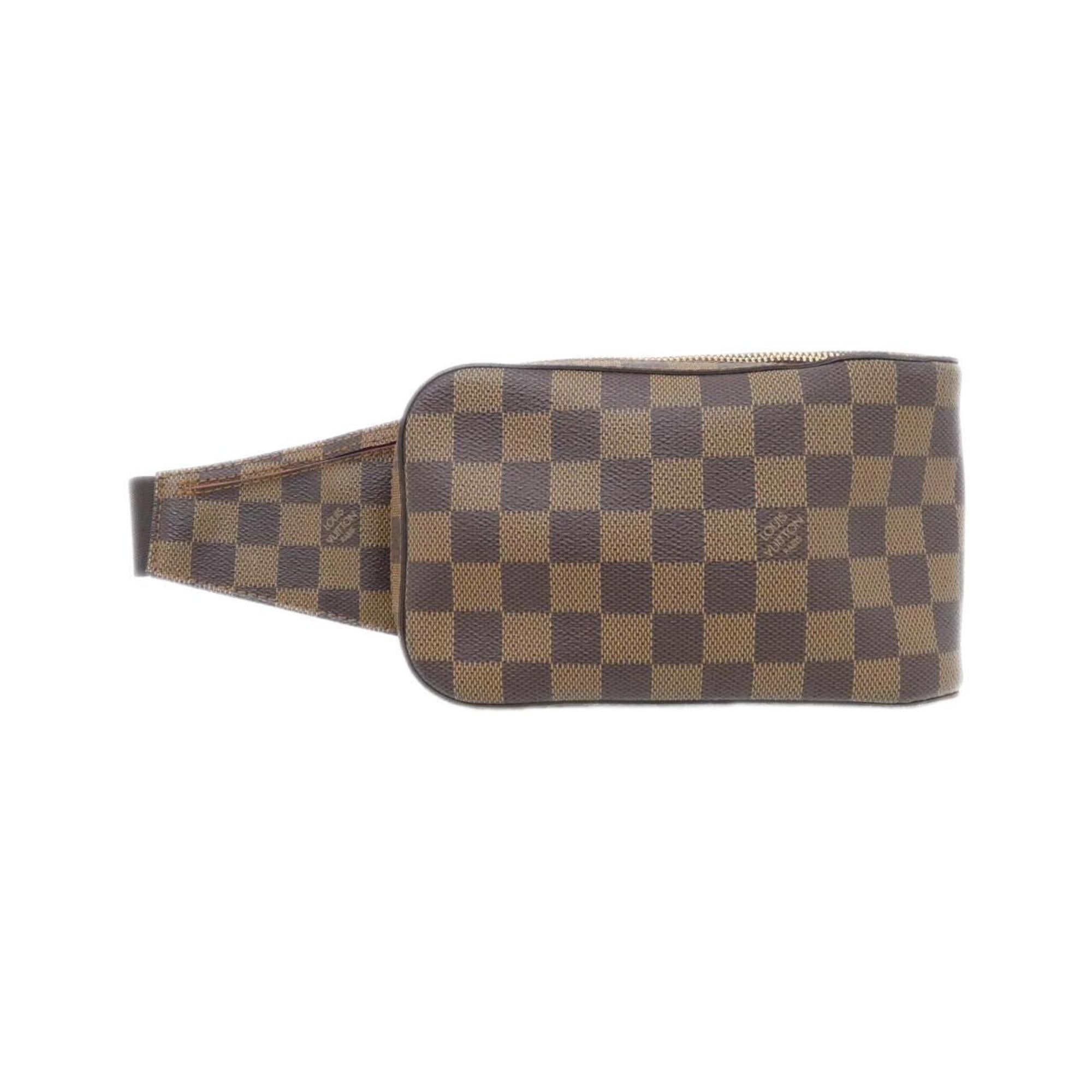 Louis Vuitton Ebene Coated Canvas Shoulder Bag (Pre-Owned)
