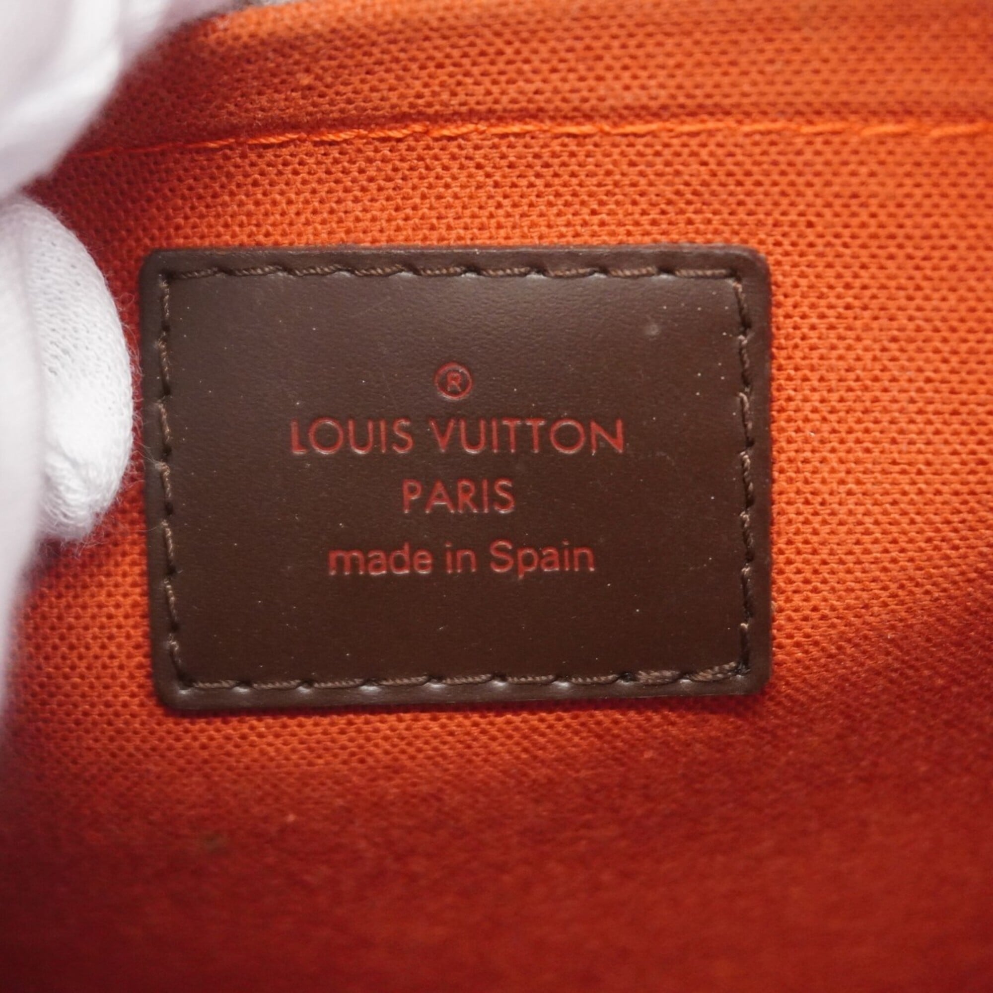 Louis Vuitton Ebene Handbag (Pre-Owned)