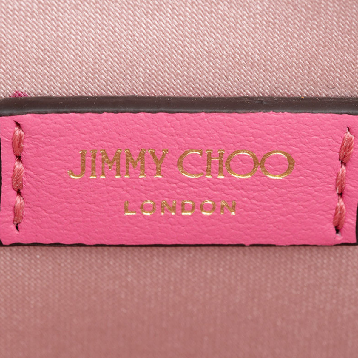 Jimmy Choo Pink Satin Pouch (Pre-Owned)