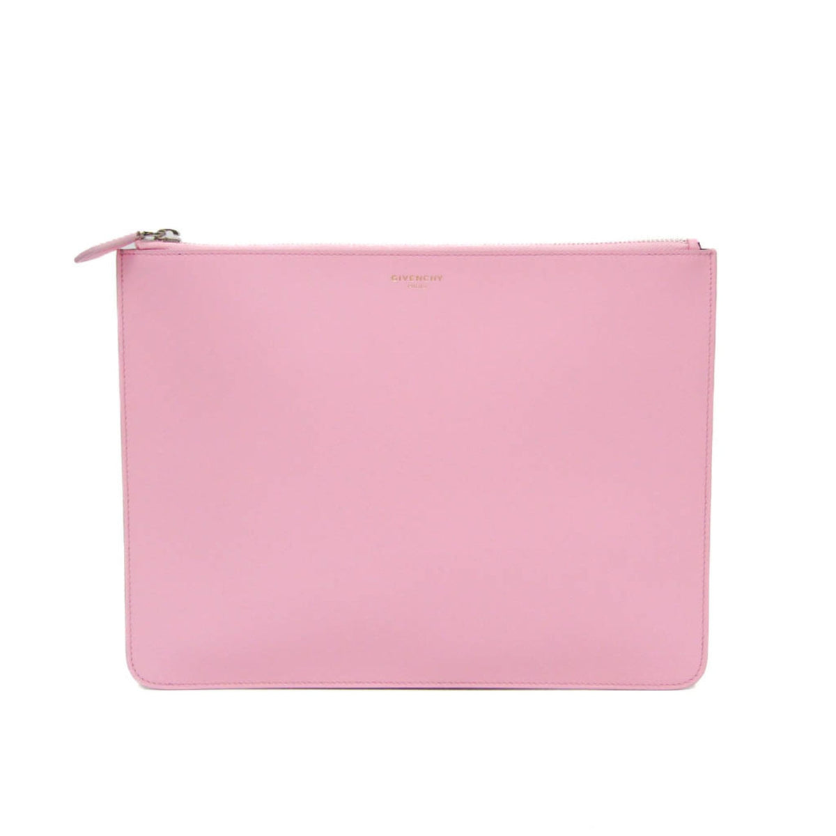 Givenchy Pink Leather Clutch Bag (Pre-Owned)