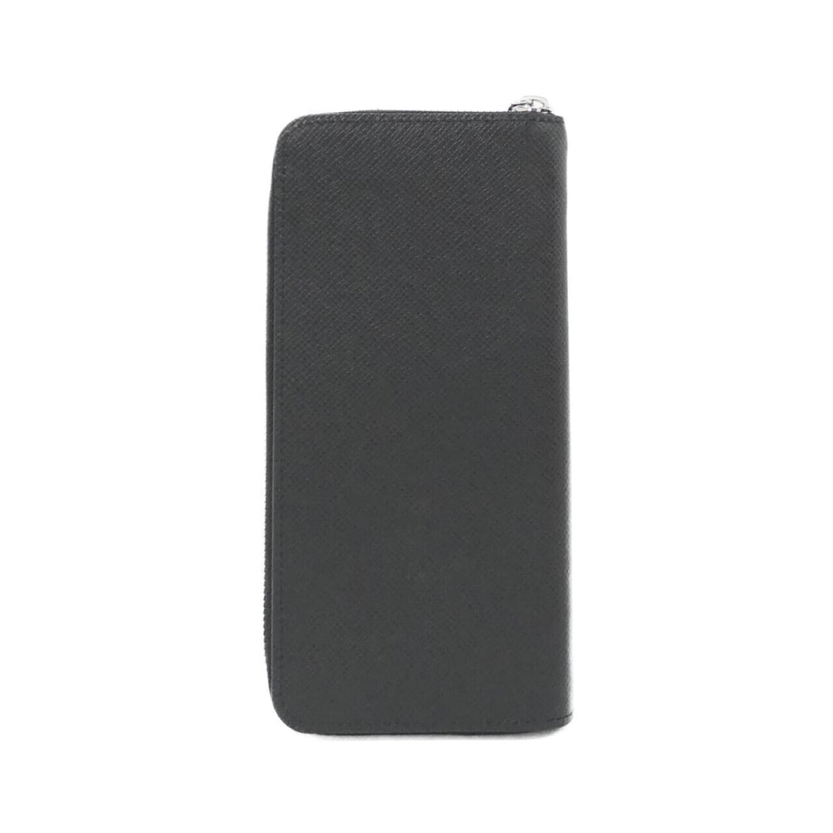 Louis Vuitton Black Leather Long Wallet (Bi-Fold) (Pre-Owned)